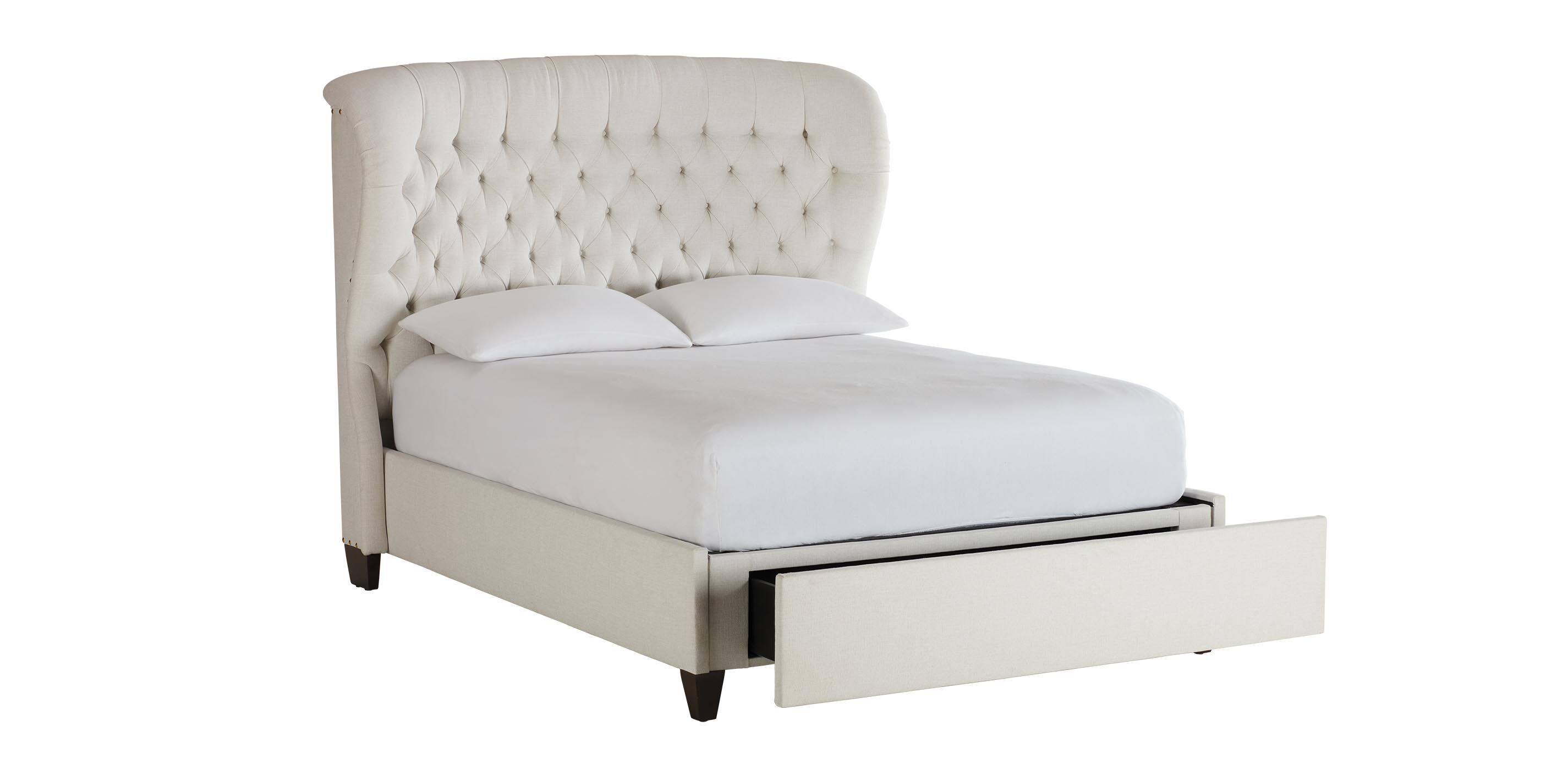 Woolson Tufted Upholstered Storage Bed
