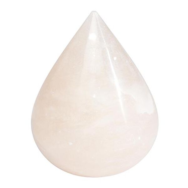 Alabaster Teardrop Sculpture