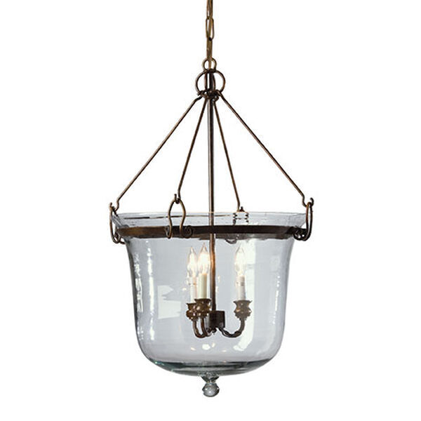 Glass Cloche Chandelier
