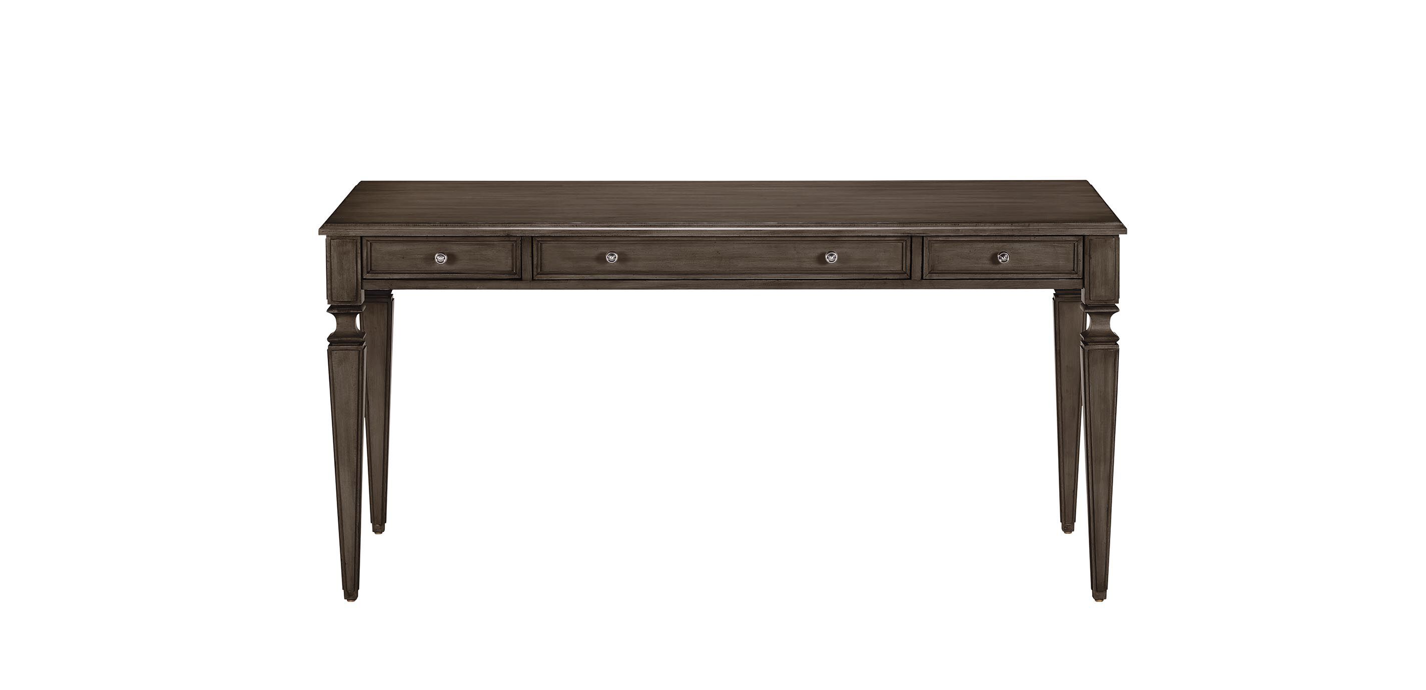 Custom Square-Corner Home Office Desk