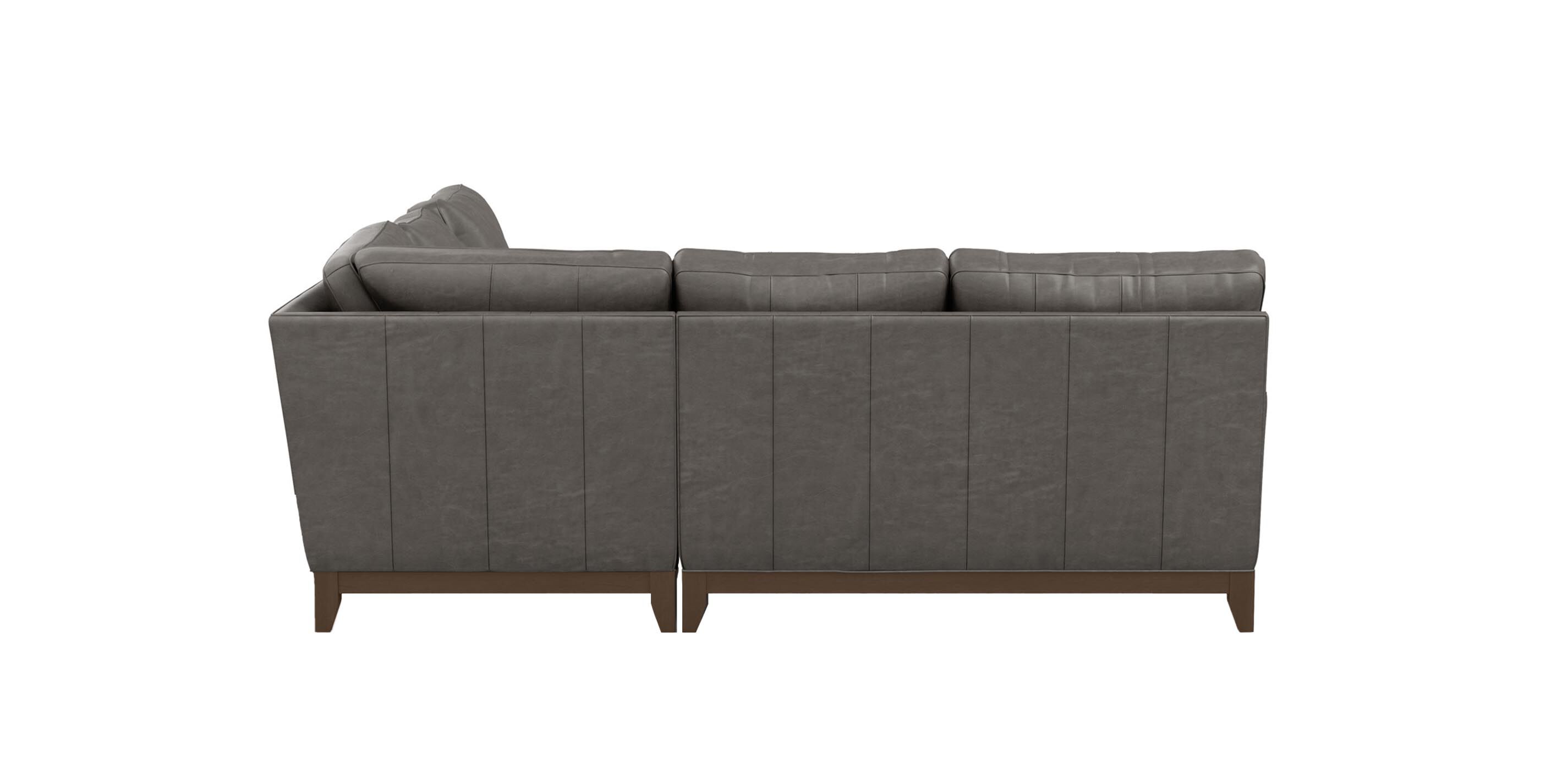 Arcata Four-Piece Leather Sectional with Chaise_4