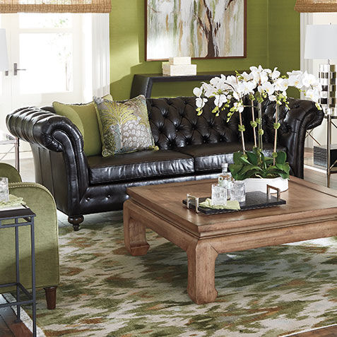 Mansfield Tufted Sofa Set Sofa Set Furniture Ethan Allen