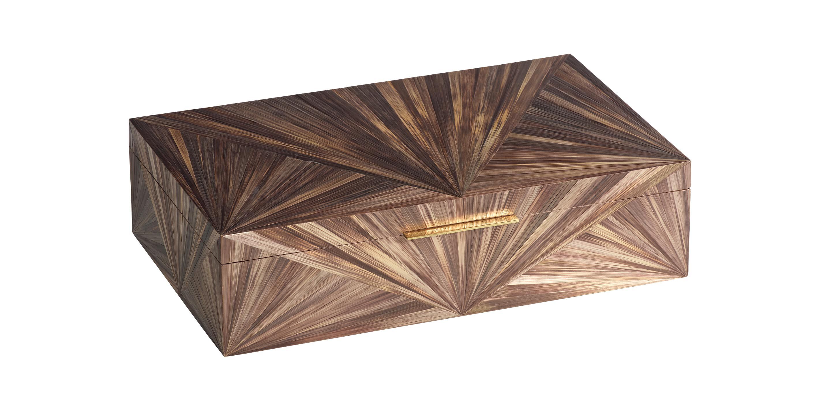 Brown Marquetry Box_2
