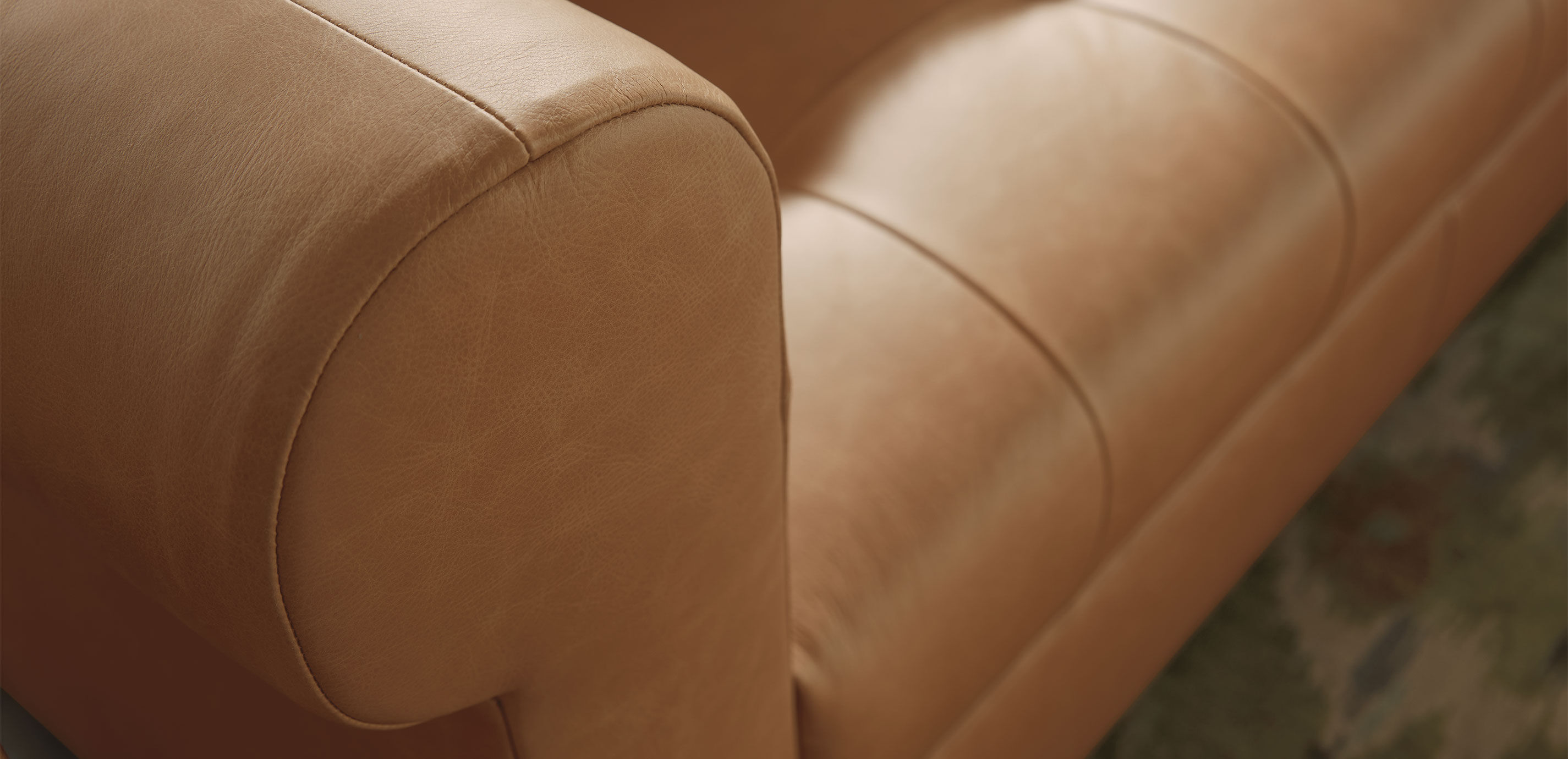 Rockwell Leather Sofa 