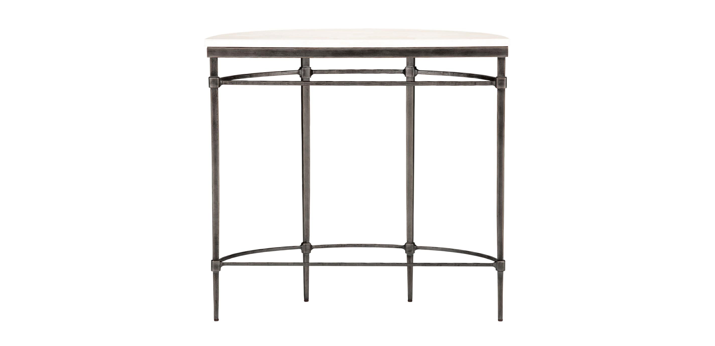Vida Stone-Top Demilune Console_4