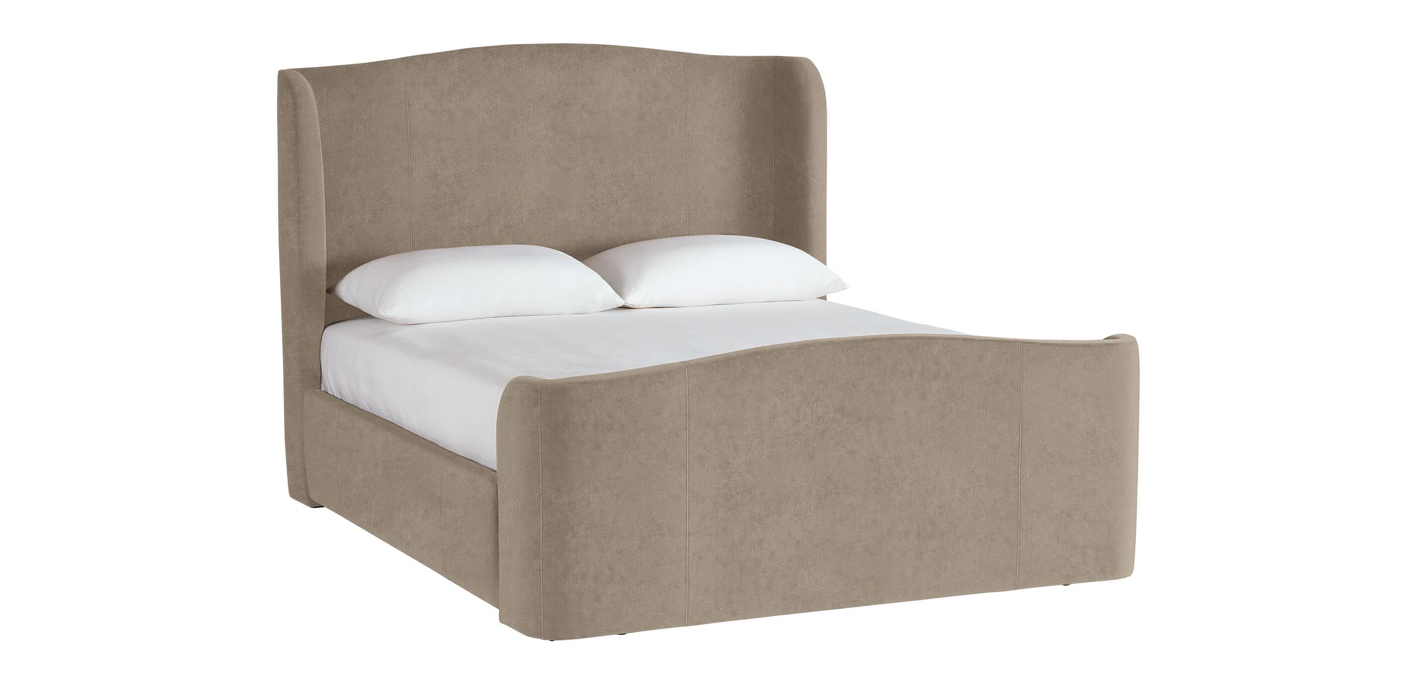 Rowe Leather Upholstered Bed_1