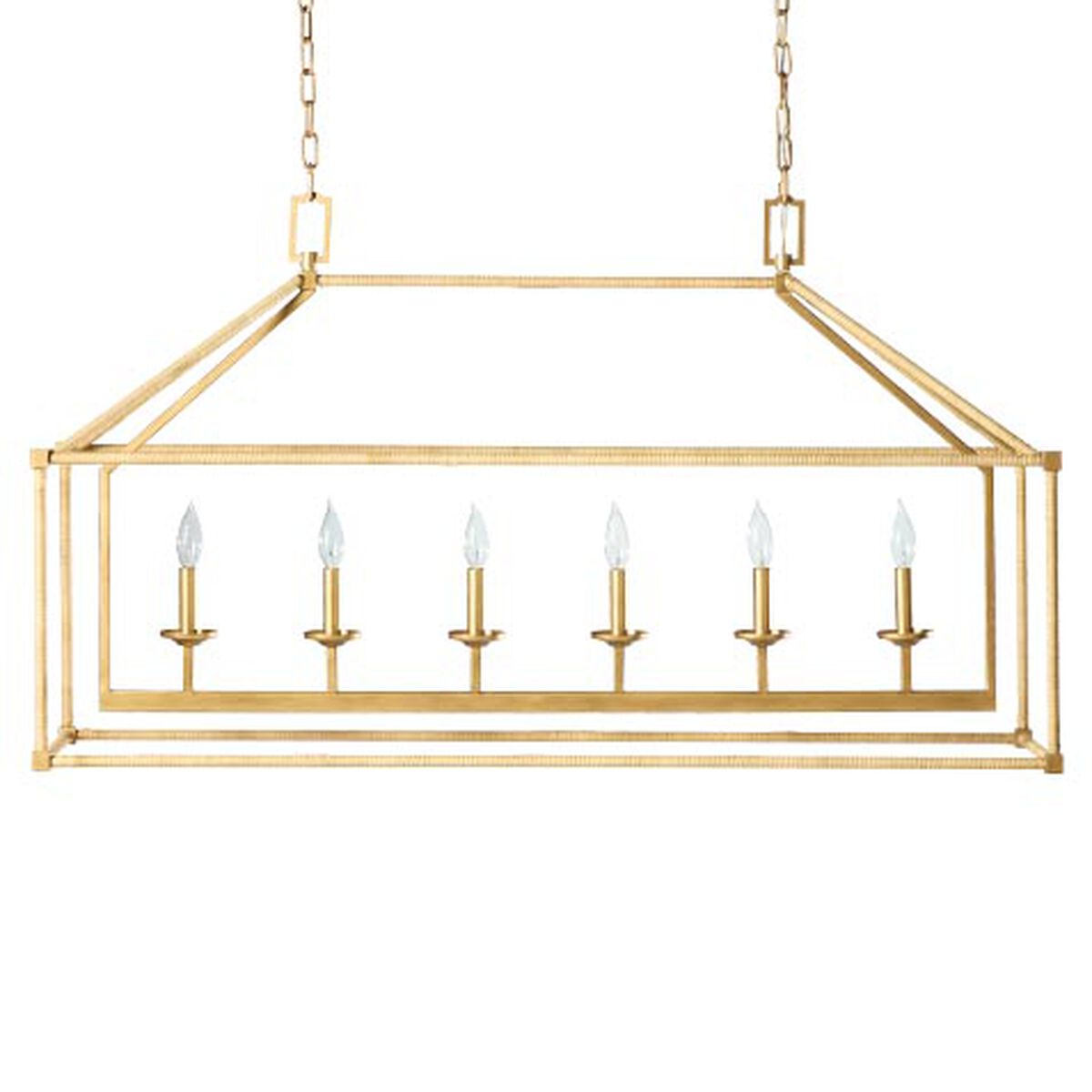 Killian Rattan Linear Chandelier