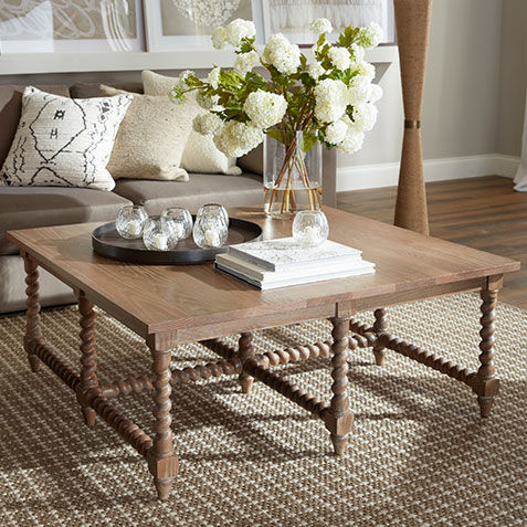 Ethan allen store vida coffee table