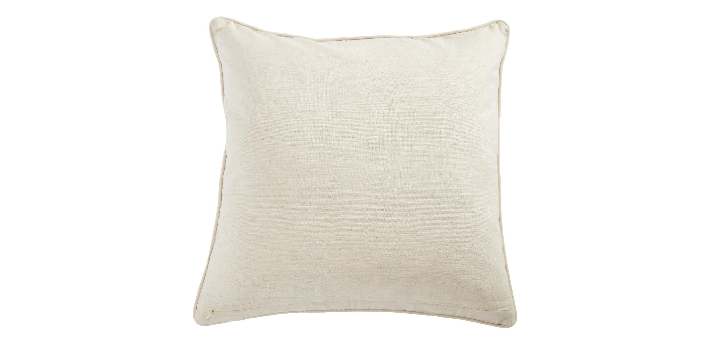 Crewel-Stitch Floral-Pattern Pillow_1