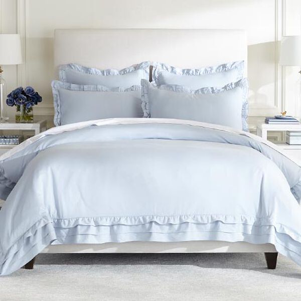 Ruffle Flange Duvet Cover Set