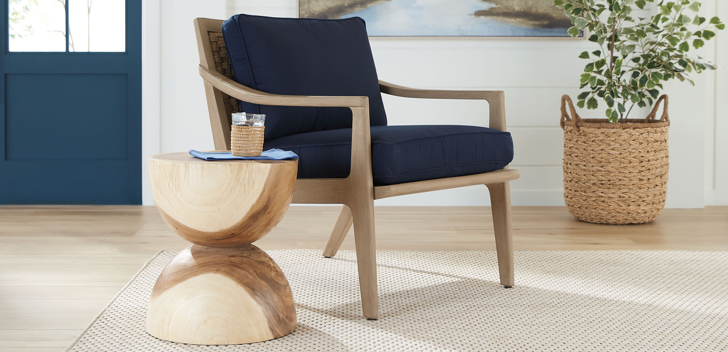 Kean Navy Fabric By the Yard_3