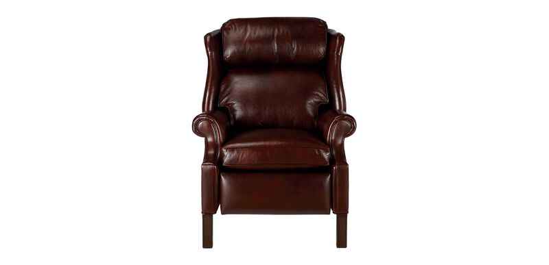 Townsend Leather Recliner Recliners, Ethan Allen Leather Sofa Recliner