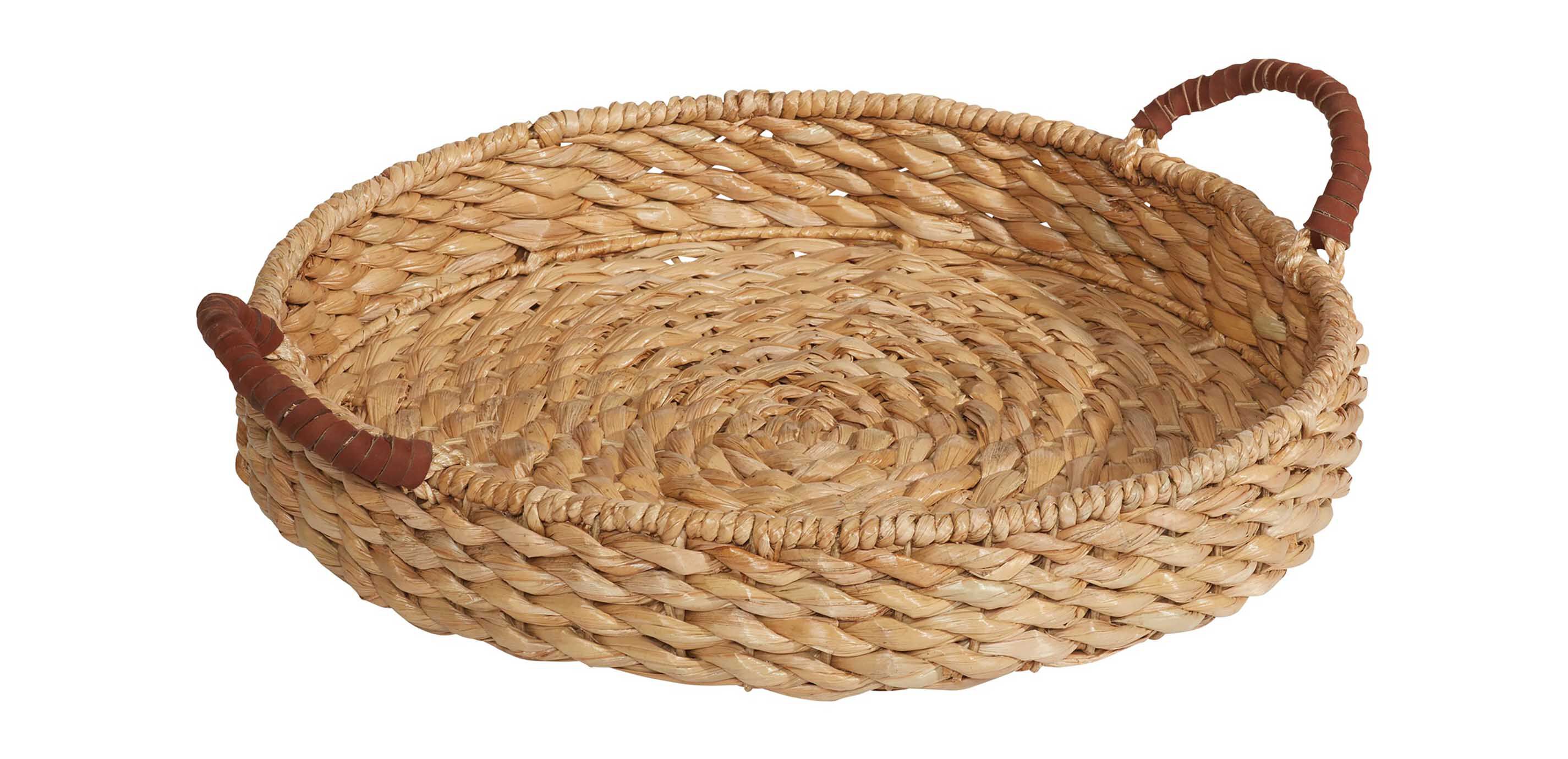 Apina Seagrass Round Tray_1