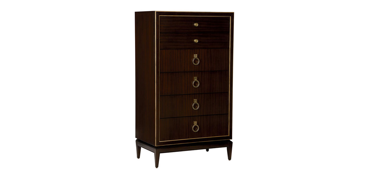 Powell Tall Wood Dresser Solid Wood Tall Dresser Ethan Allen