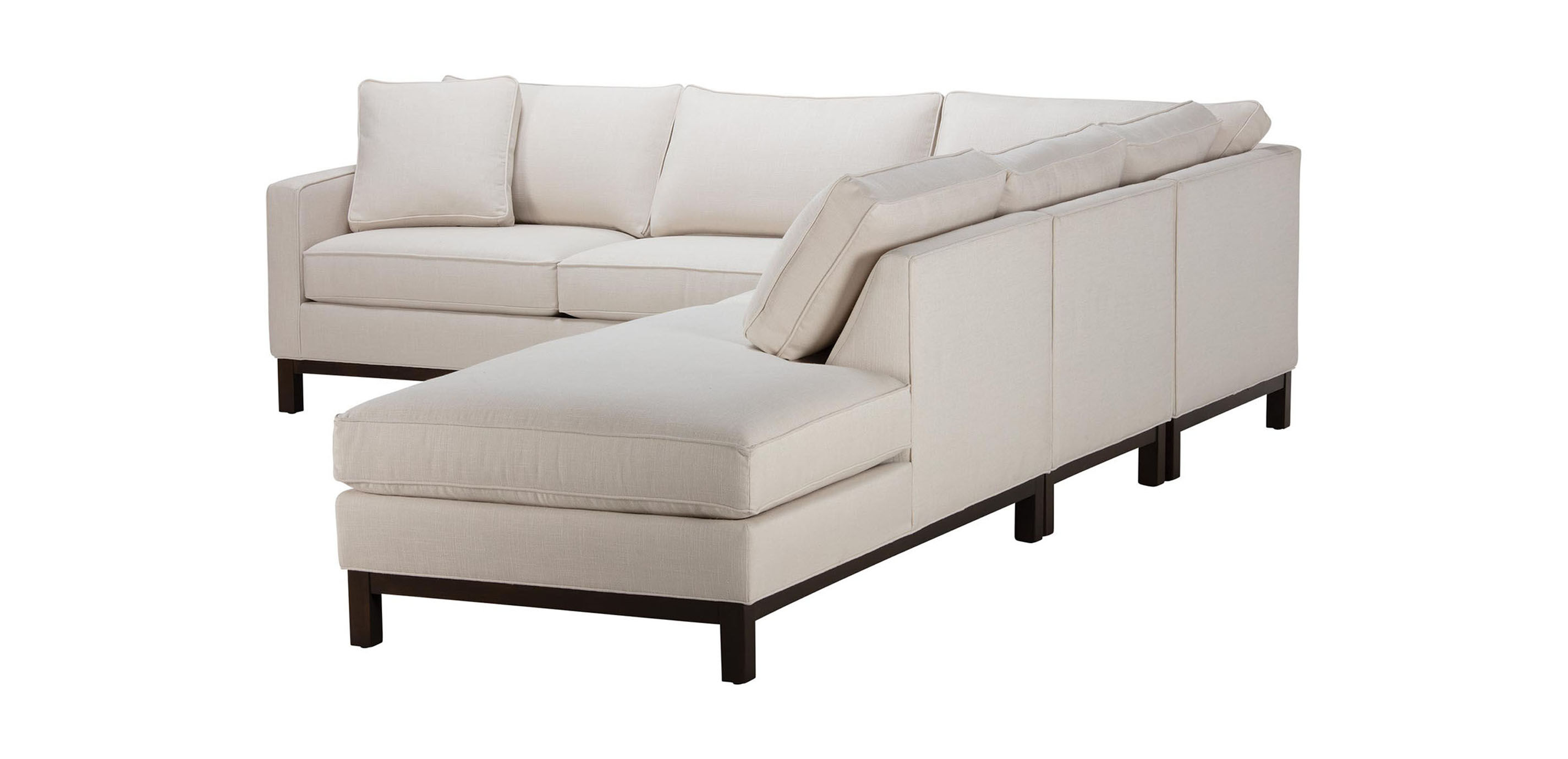 Melrose Too FourPiece Open End Sectional Ethan Allen