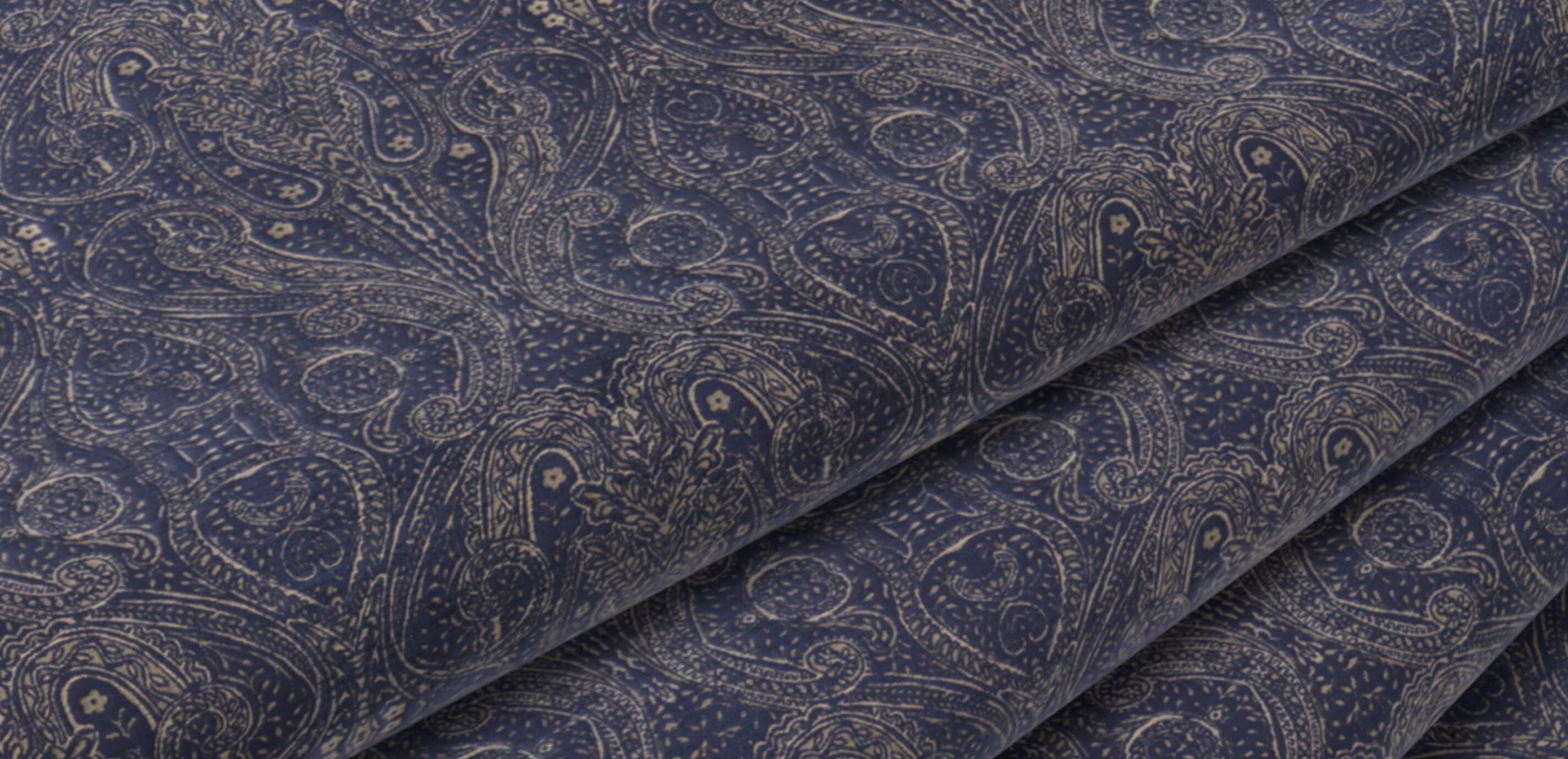 Regan Cobalt Fabric By the Yard_1