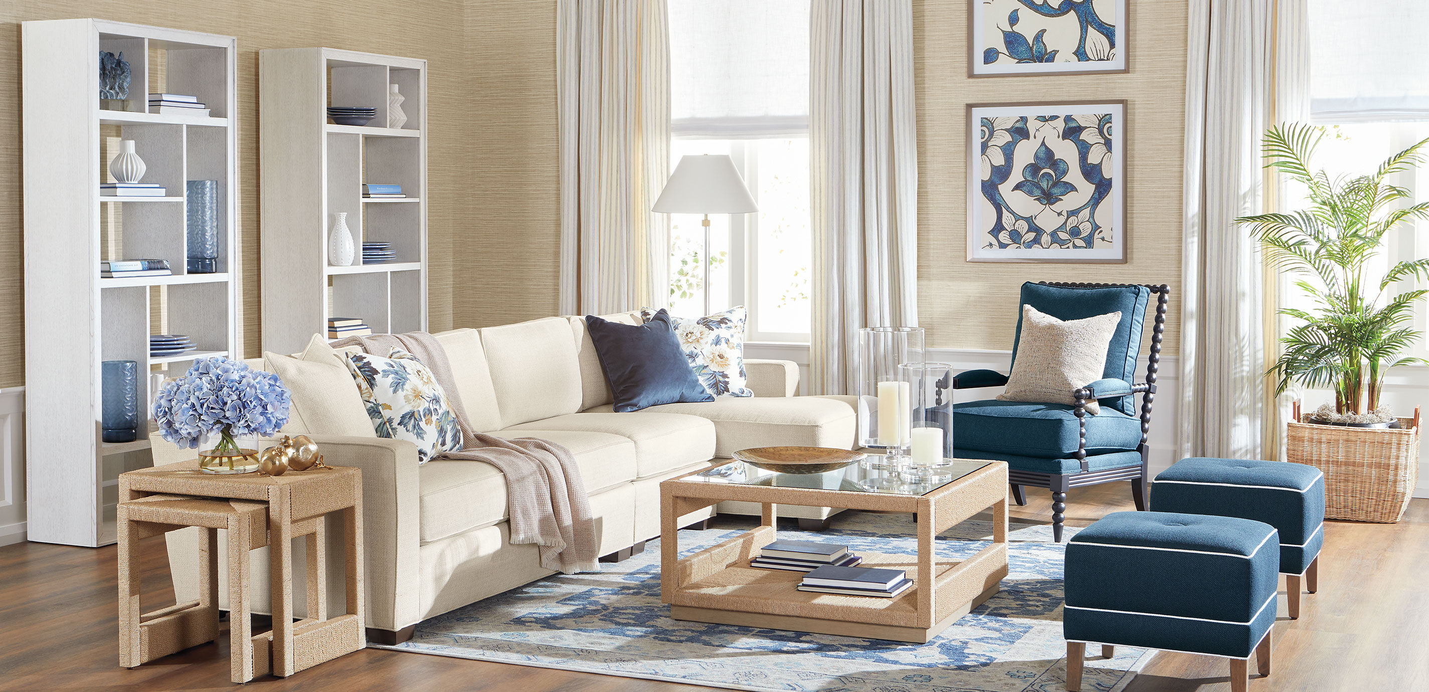 Curson Oak Display Bookcase_6