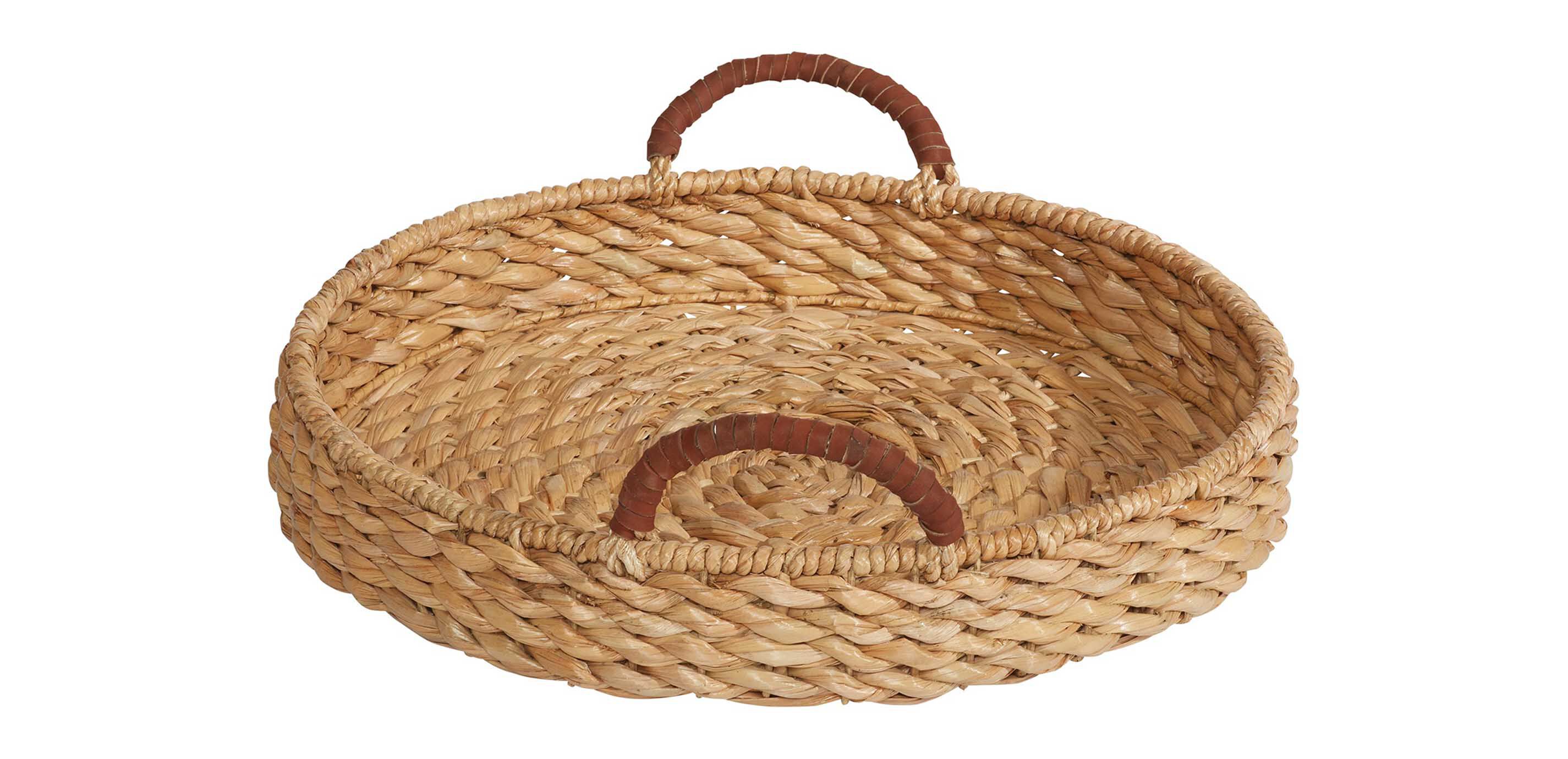 Apina Seagrass Round Tray_2