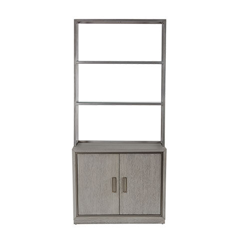 Faraday Two-Door Cabinet with Hutch image