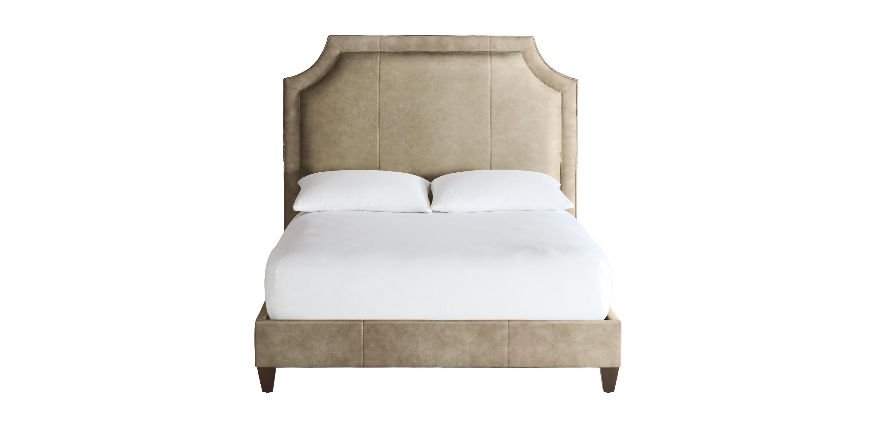 Lianna Custom Leather Bed