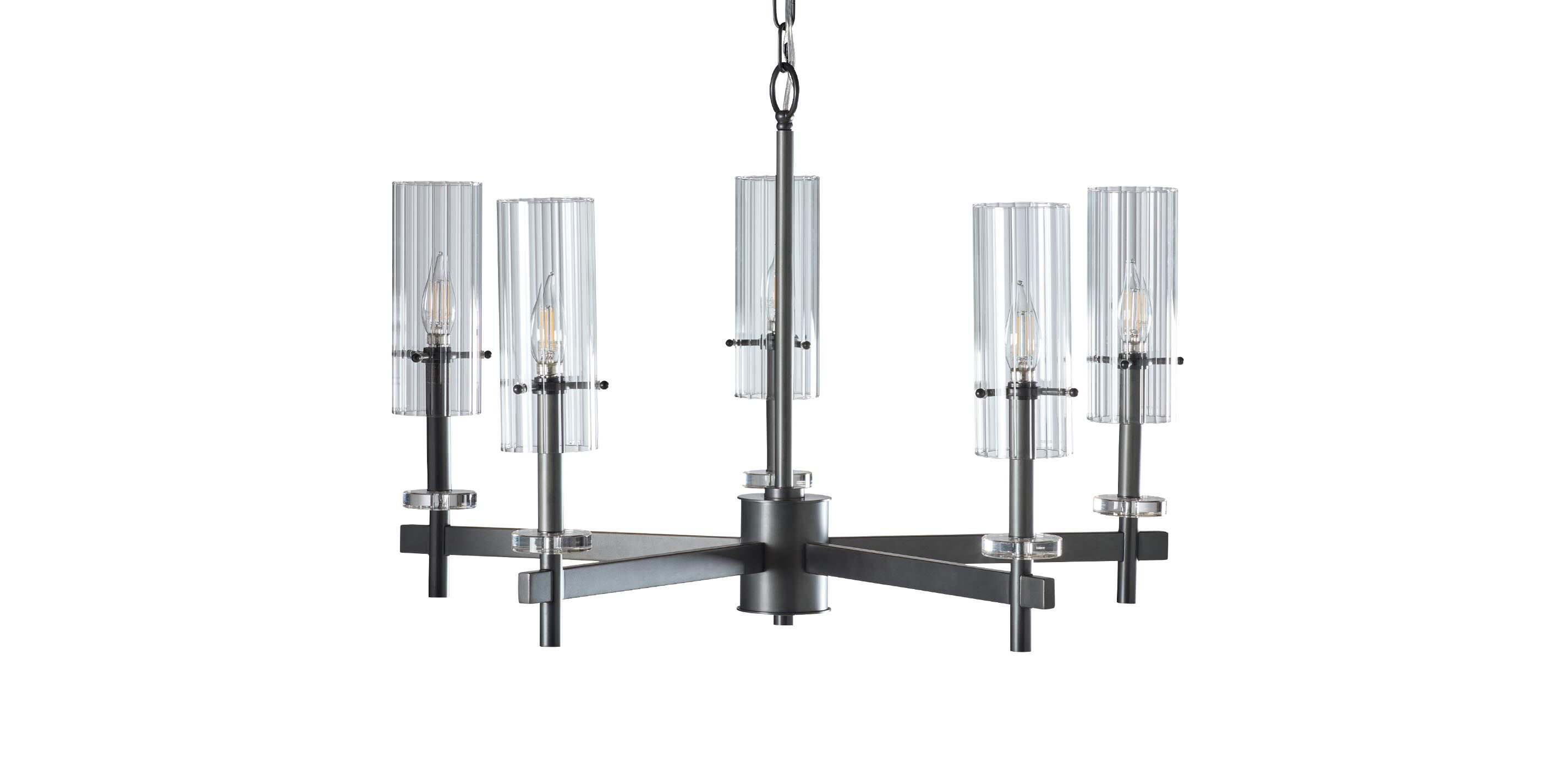 Tiberius Chandelier 28"