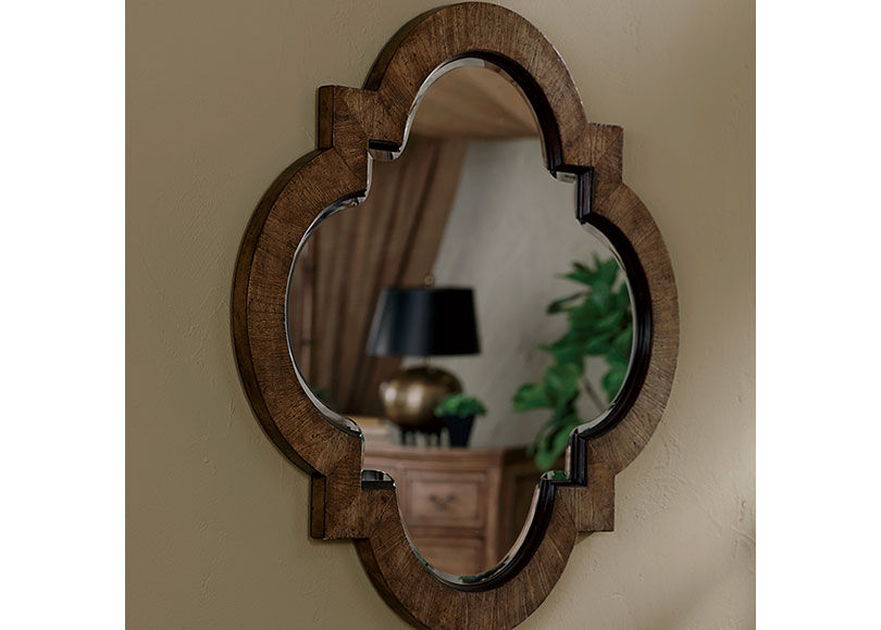 Light Quatrefoil Mirror Mirrors Ethan Allen