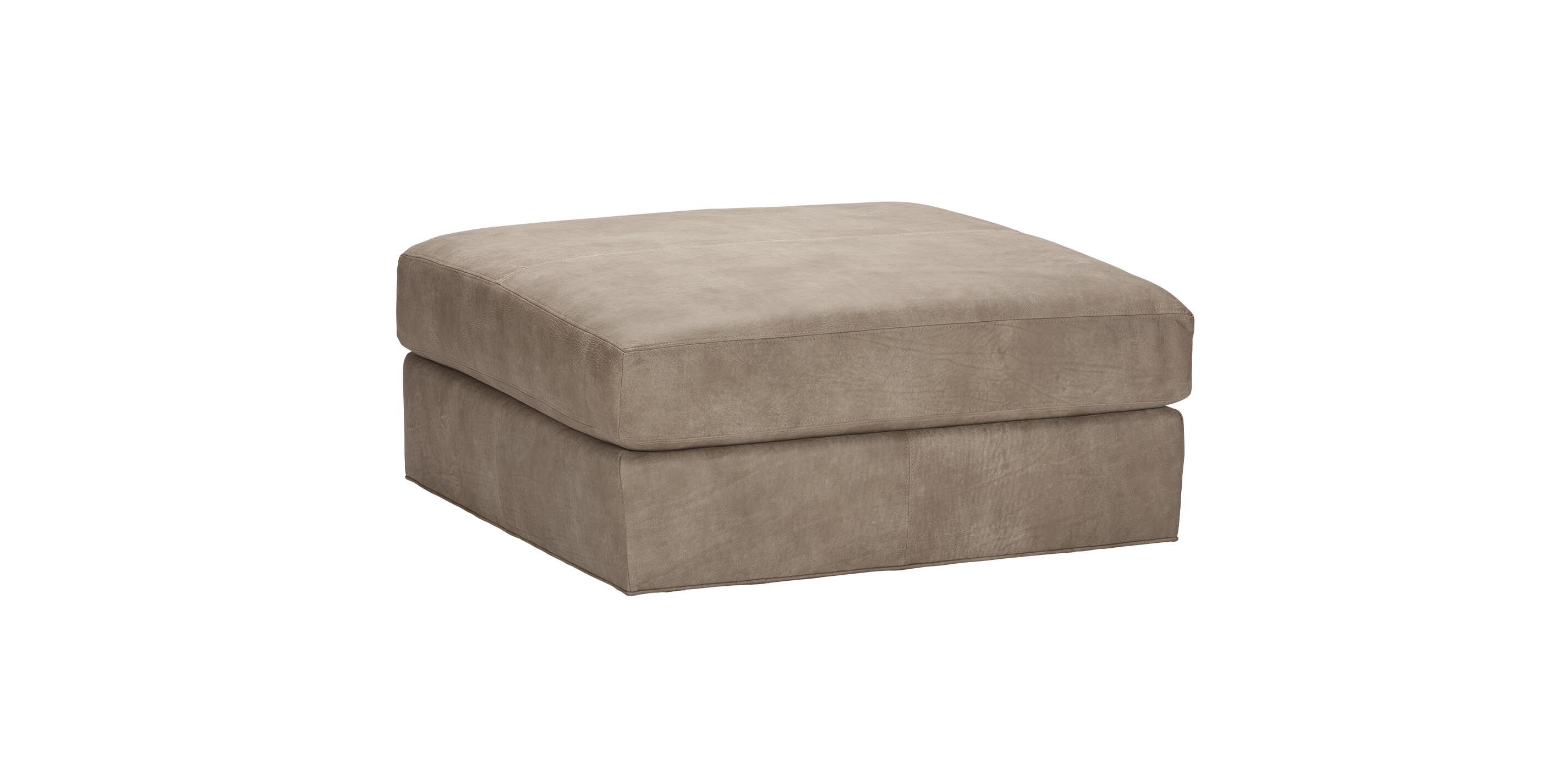 Daydreamer Leather Modular Ottoman_1