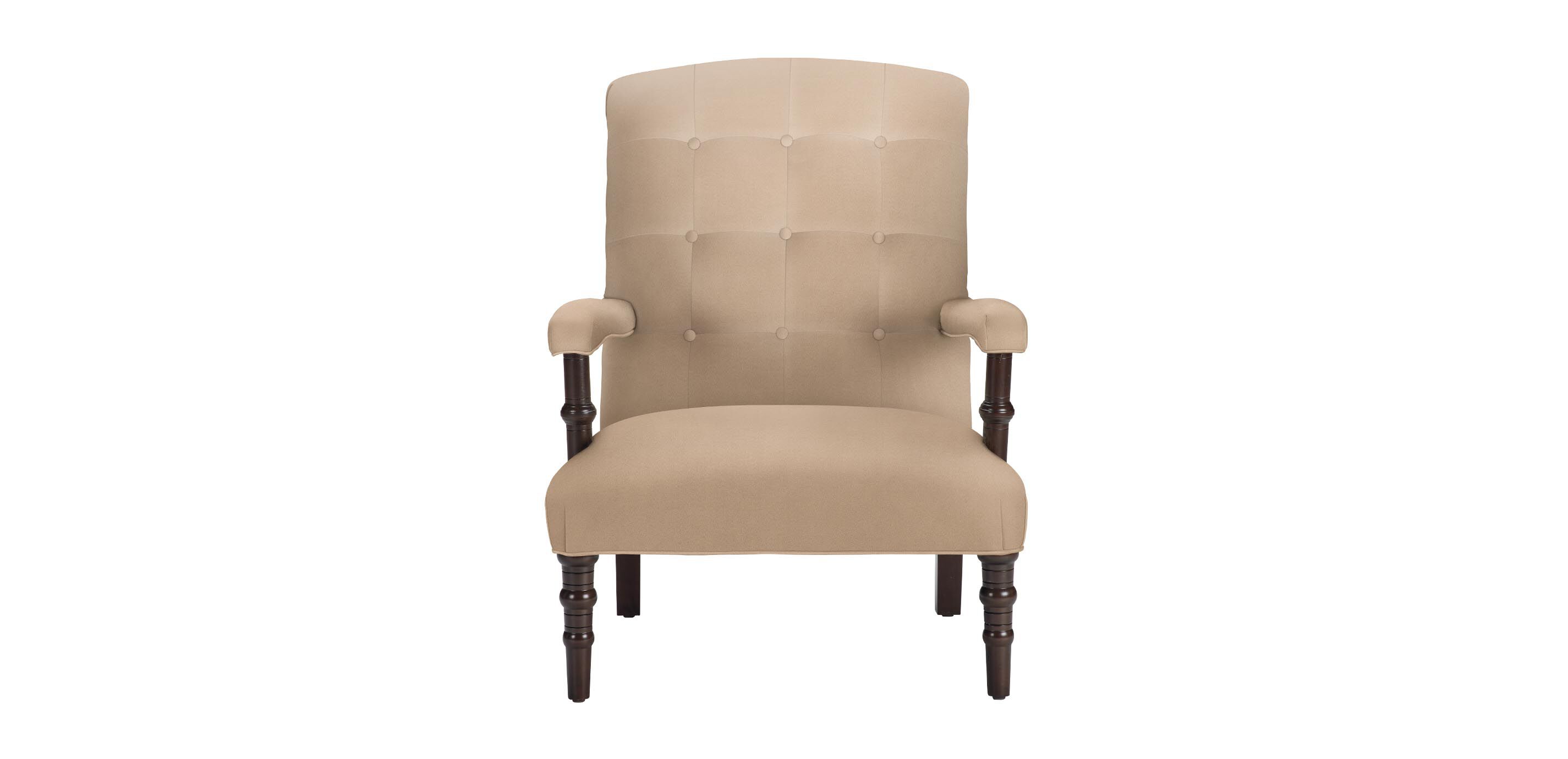 Chamberlain Scroll-Back Accent Chair