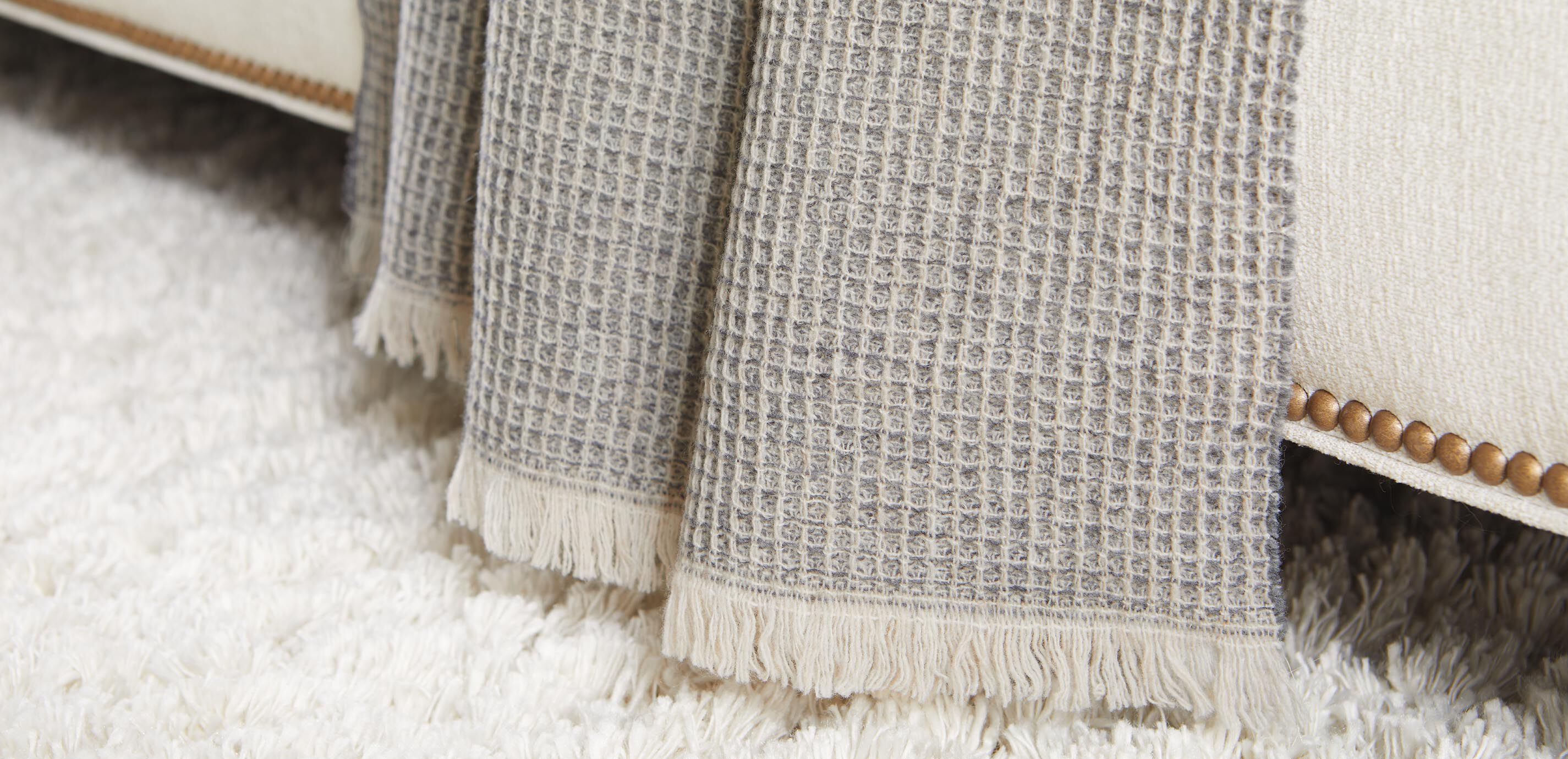 Rossi Waffle-Knit Wool Throw_2