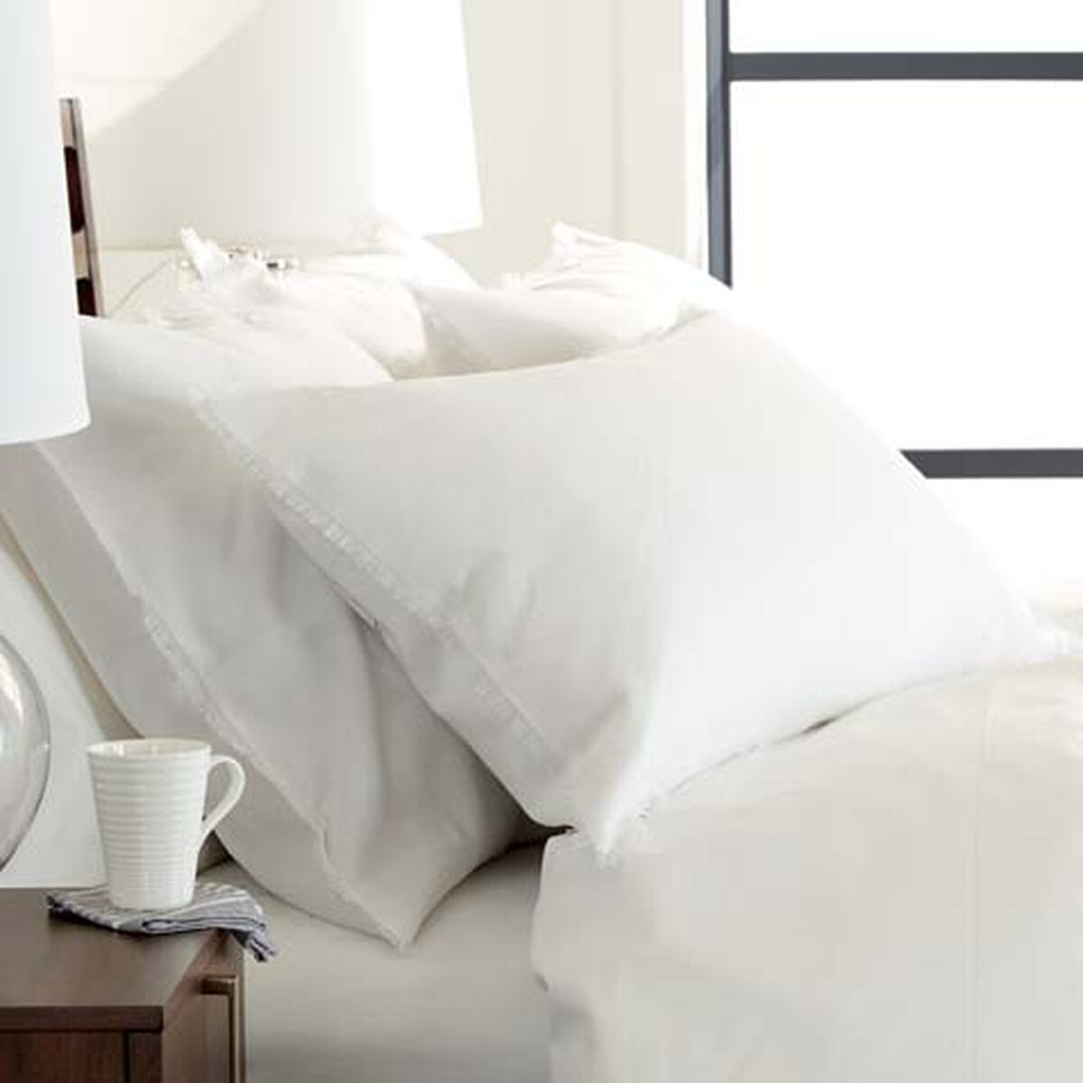 Callyn  King Sham, White