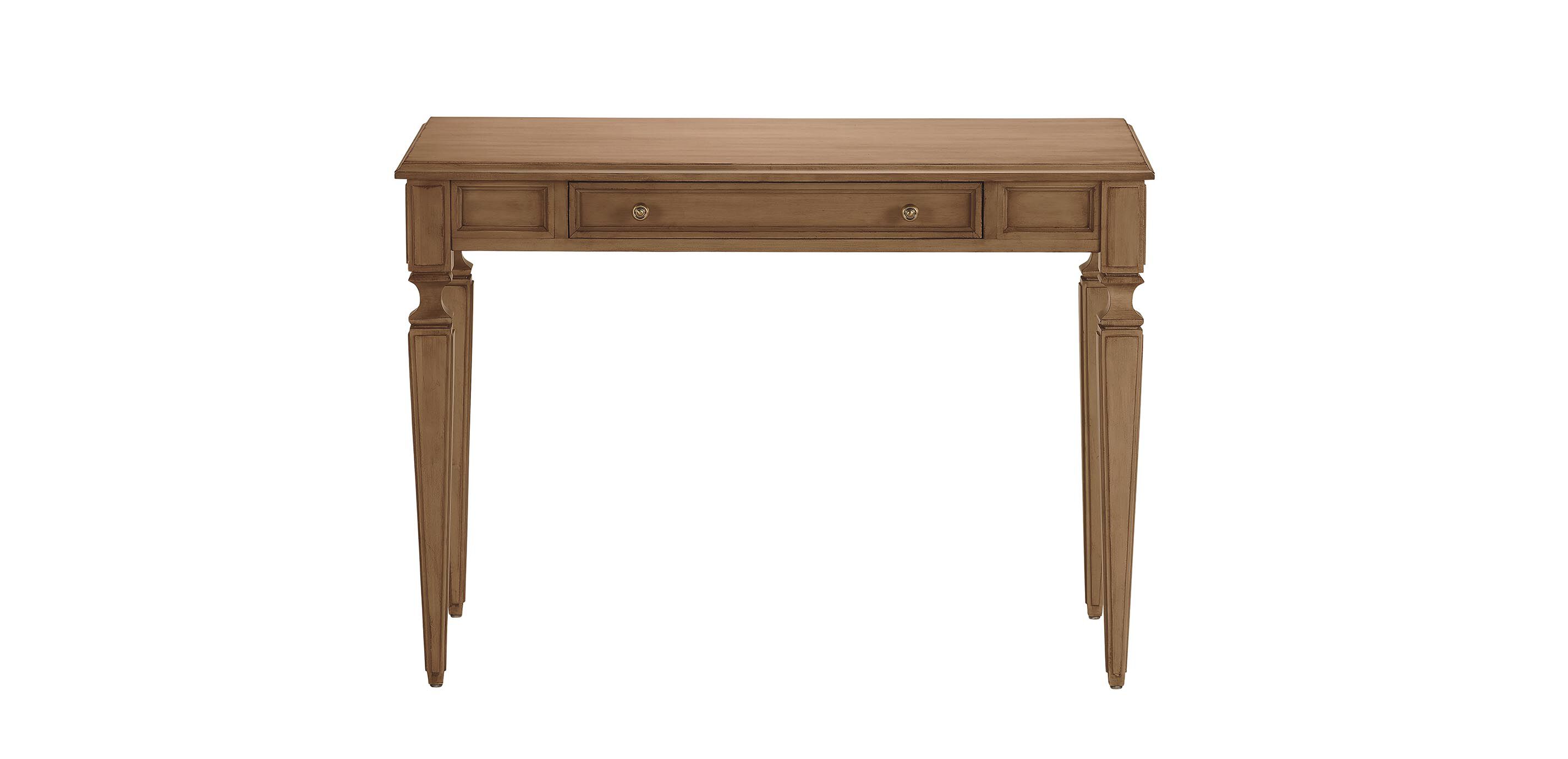 Custom Square-Corner Home Office Desk