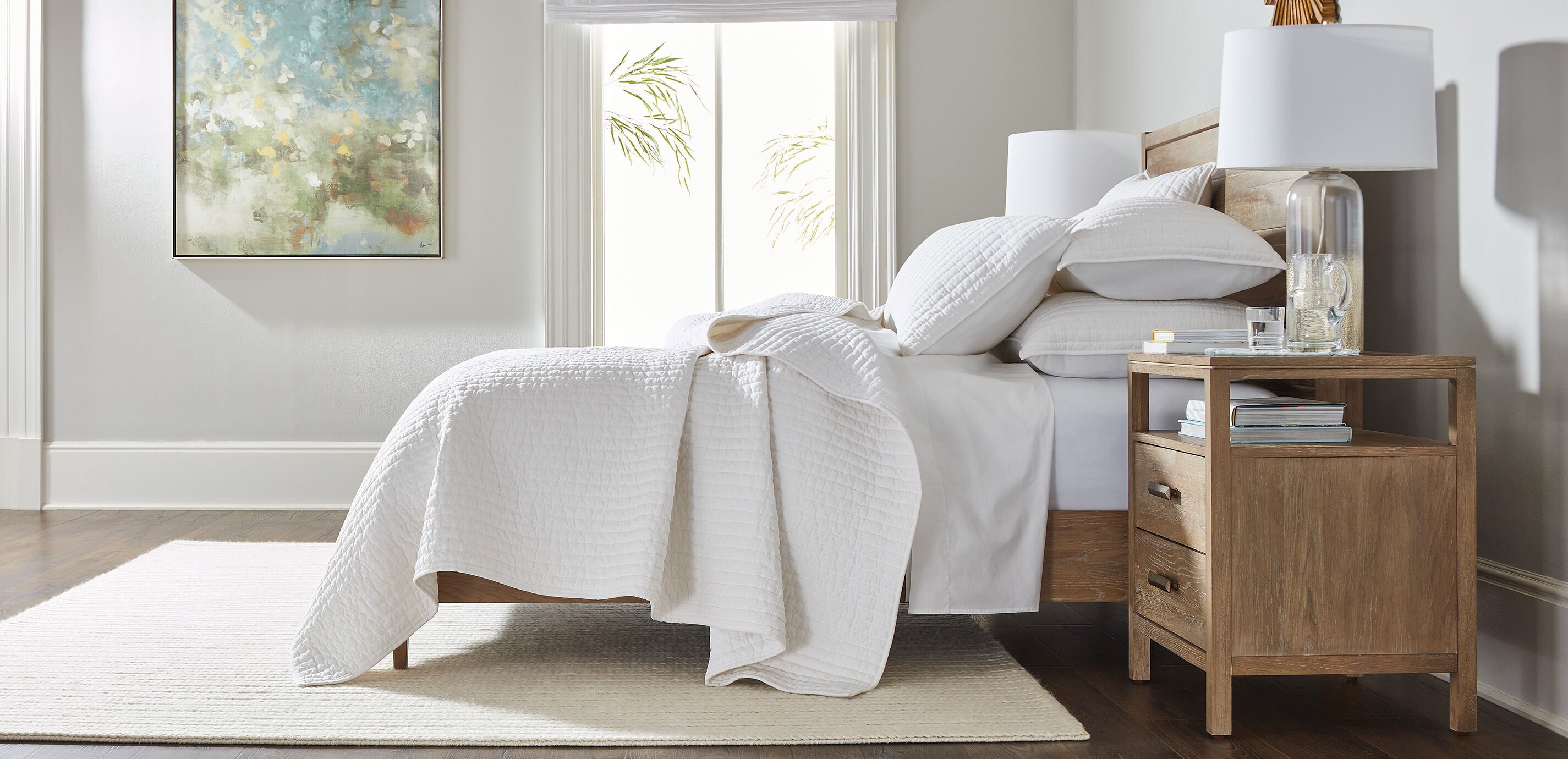 Garment-Dyed Quilted Sham with Channel Stitch_3