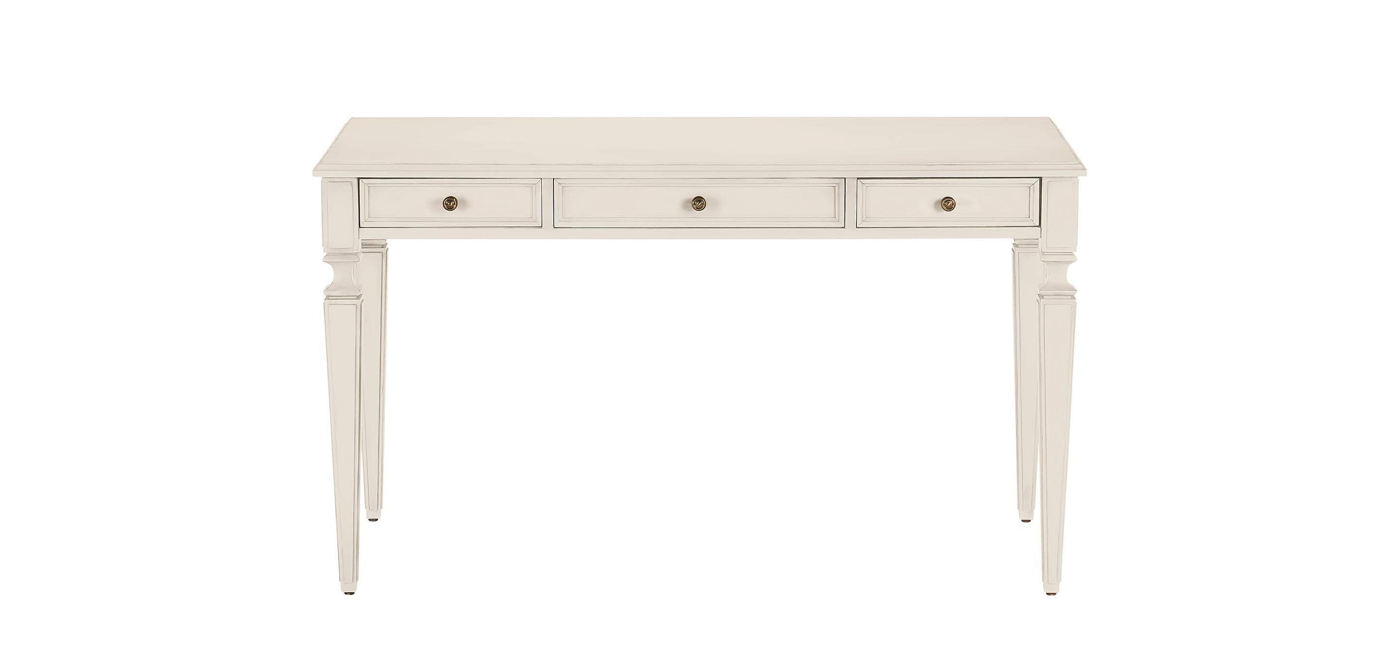 Custom Square-Corner Home Office Desk