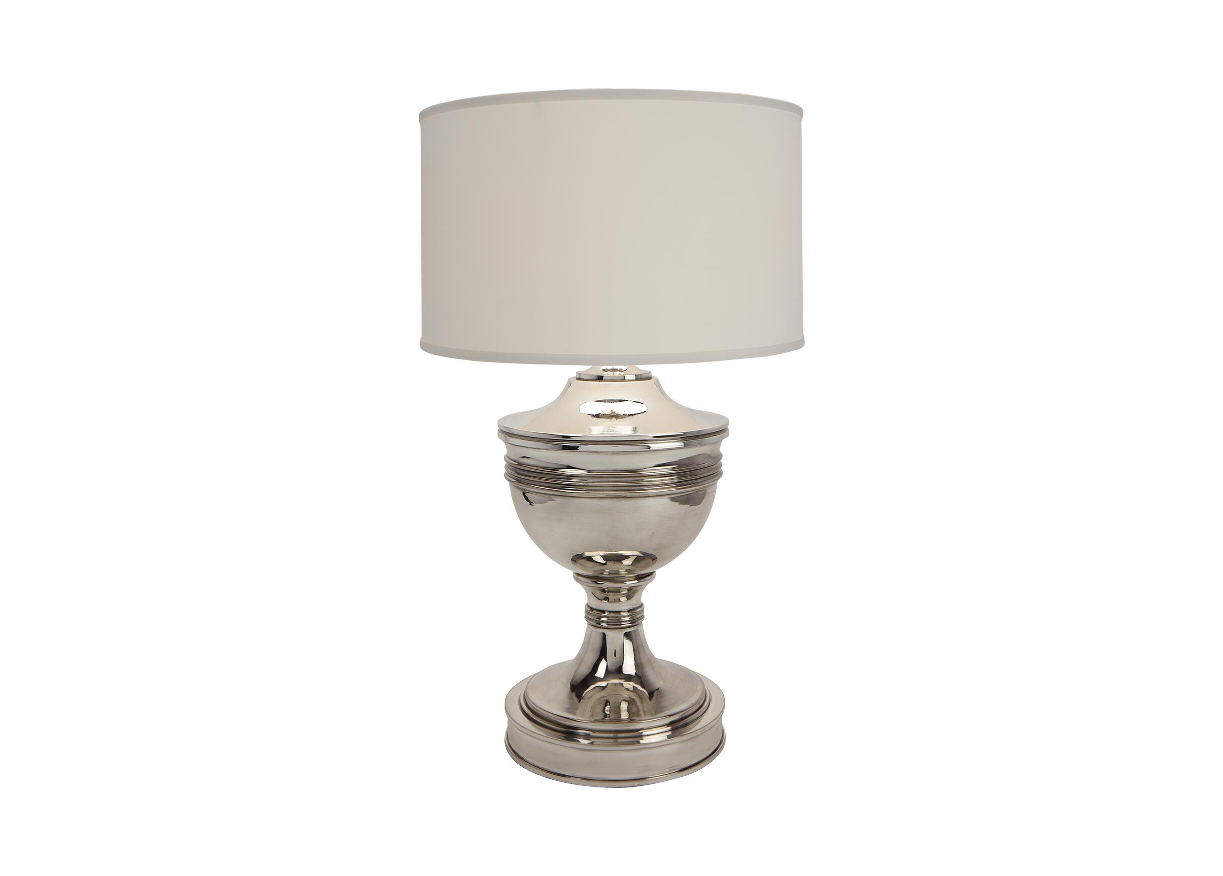 silver lamps