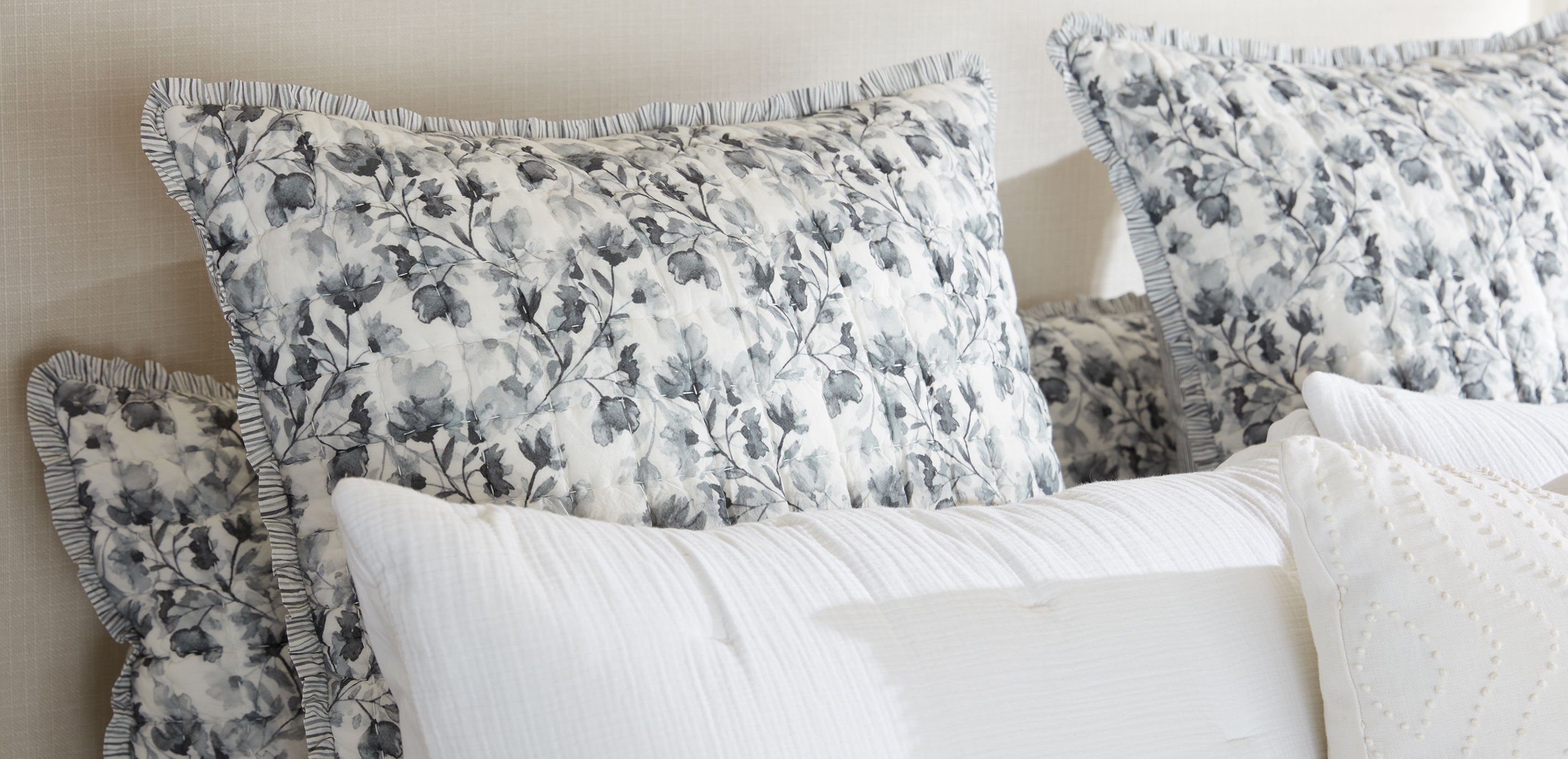 Watercolor Floral Euro Sham_1