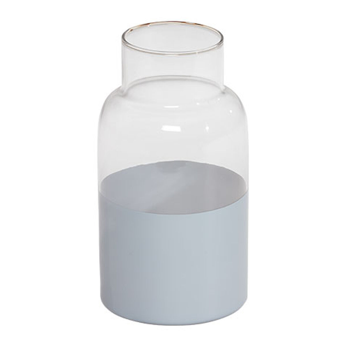 Oxford Painted Glass Jar