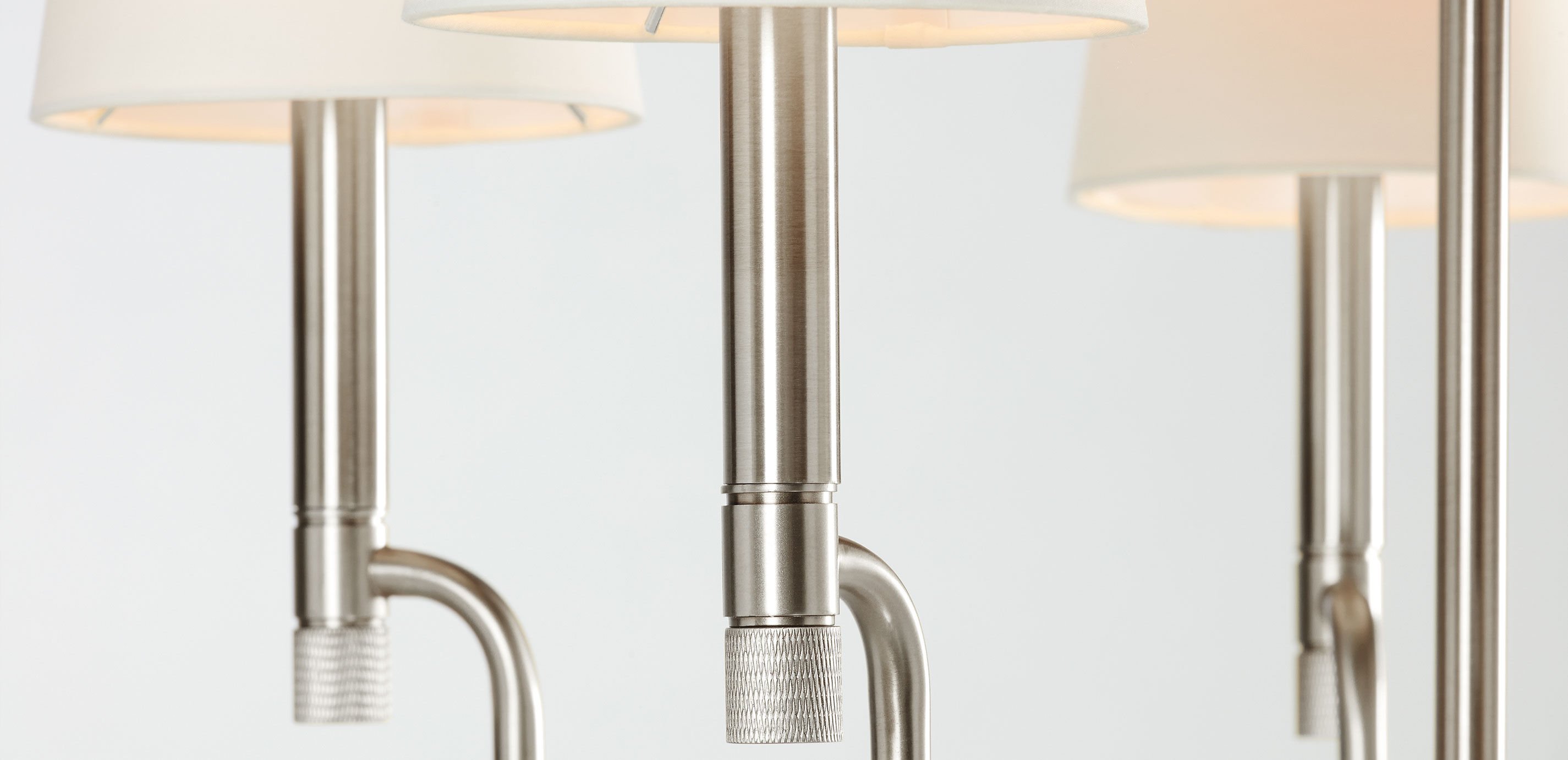 Turnbull Small Chandelier, Polished Nickel_4