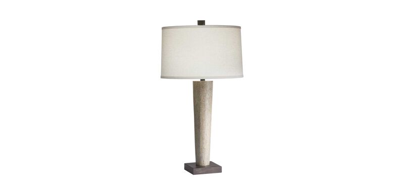 Mila Concrete Table Lamp TABLE LAMPS Ethan Allen