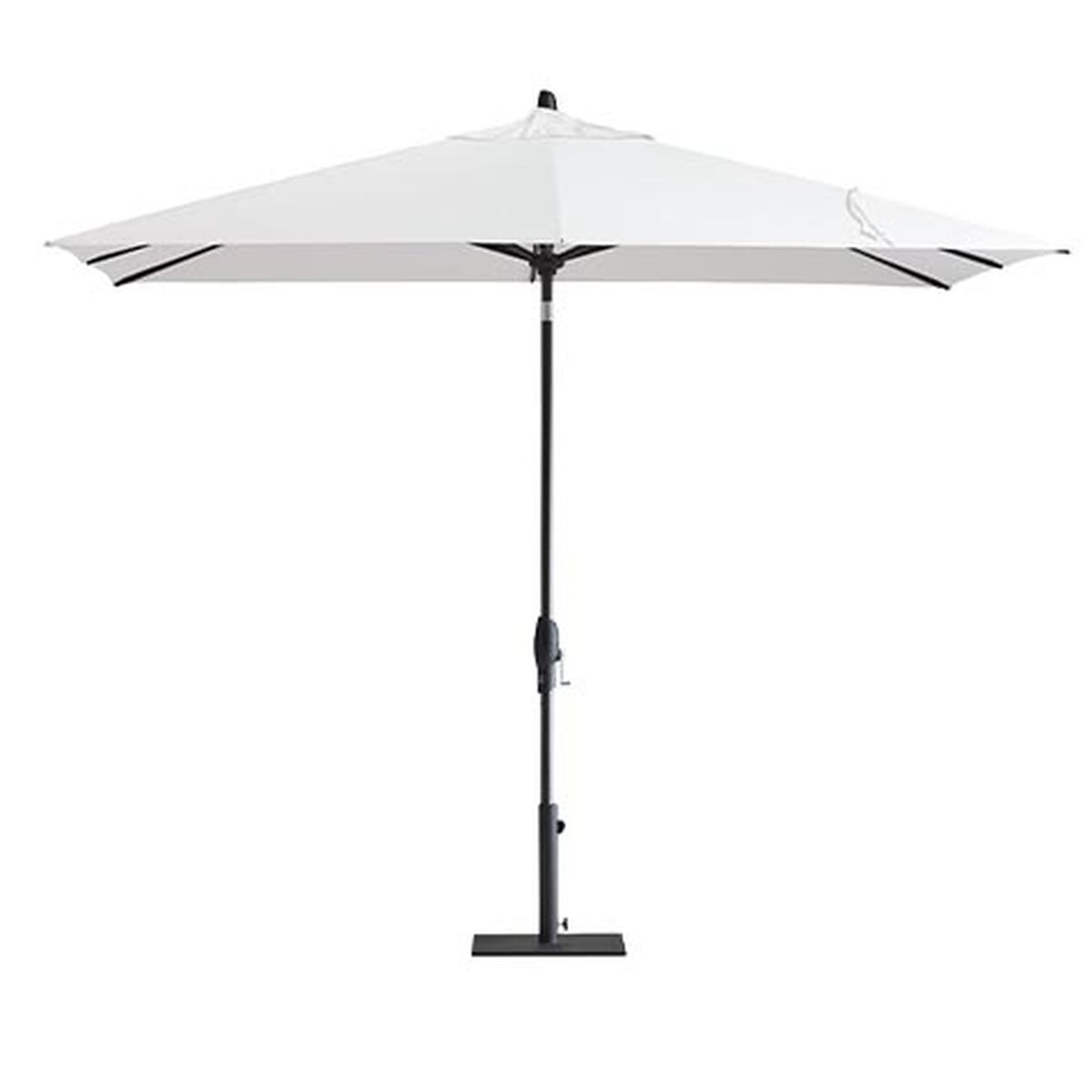 8'x10' Auto Tilt Umbrella Black Pole