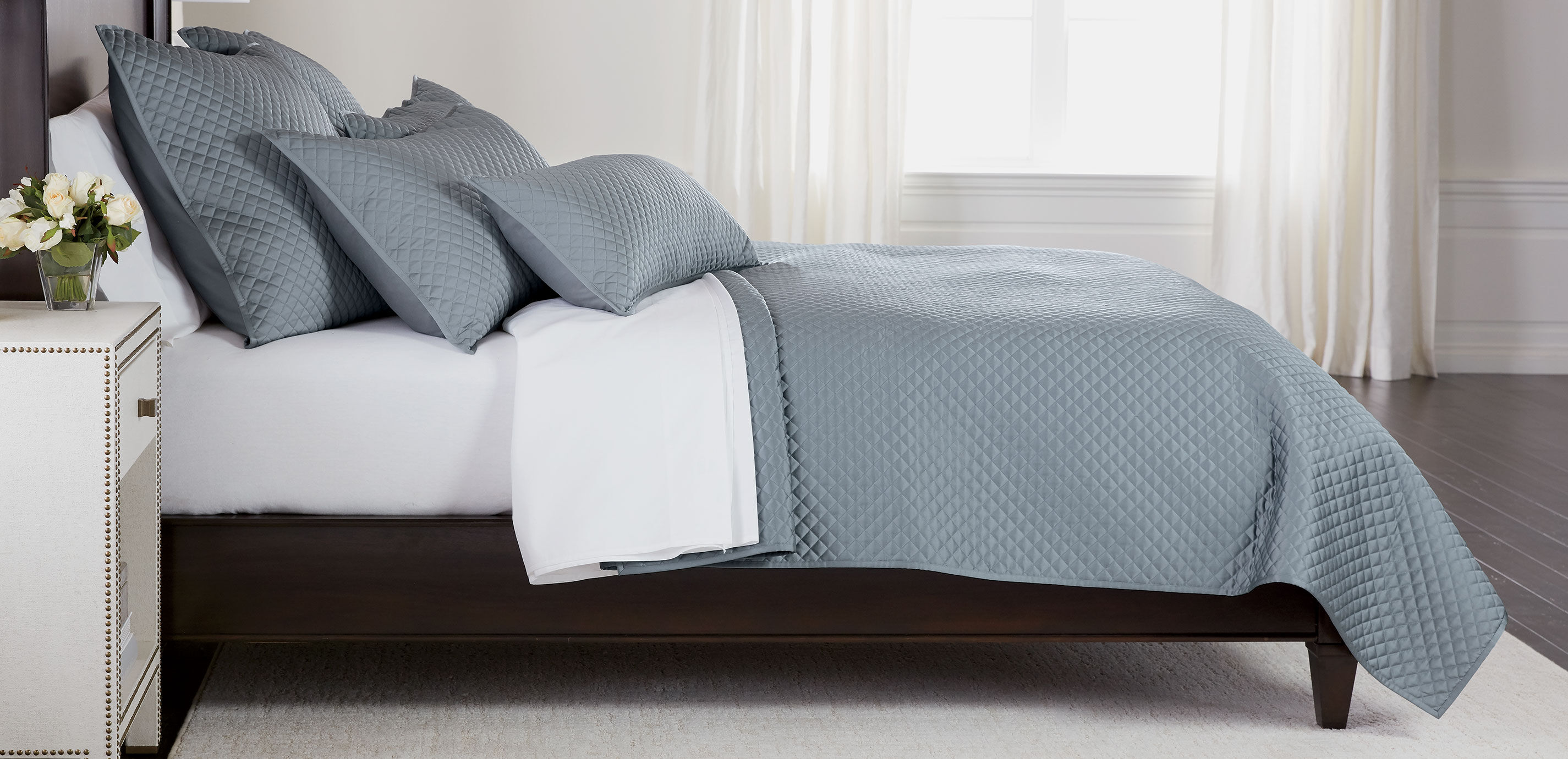 Salena Quilted Sham, Mist Blue_1