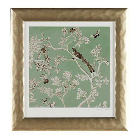 Gilded Green Chinoiserie I image