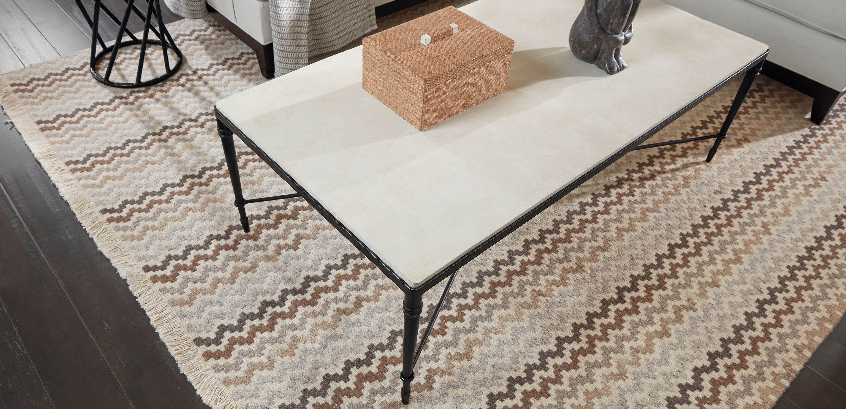 Valeria Stone-Top Rectangular Coffee Table_3