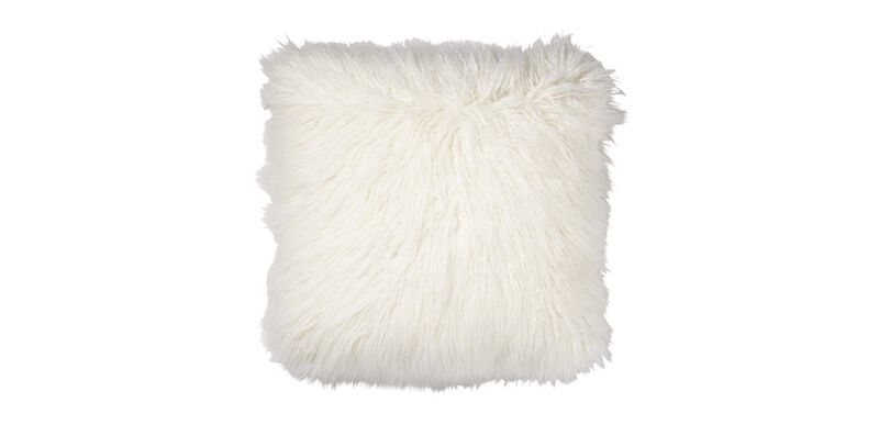 Modern Faux Fur Throw Pillow, Ethan Allen Throw Pillows
