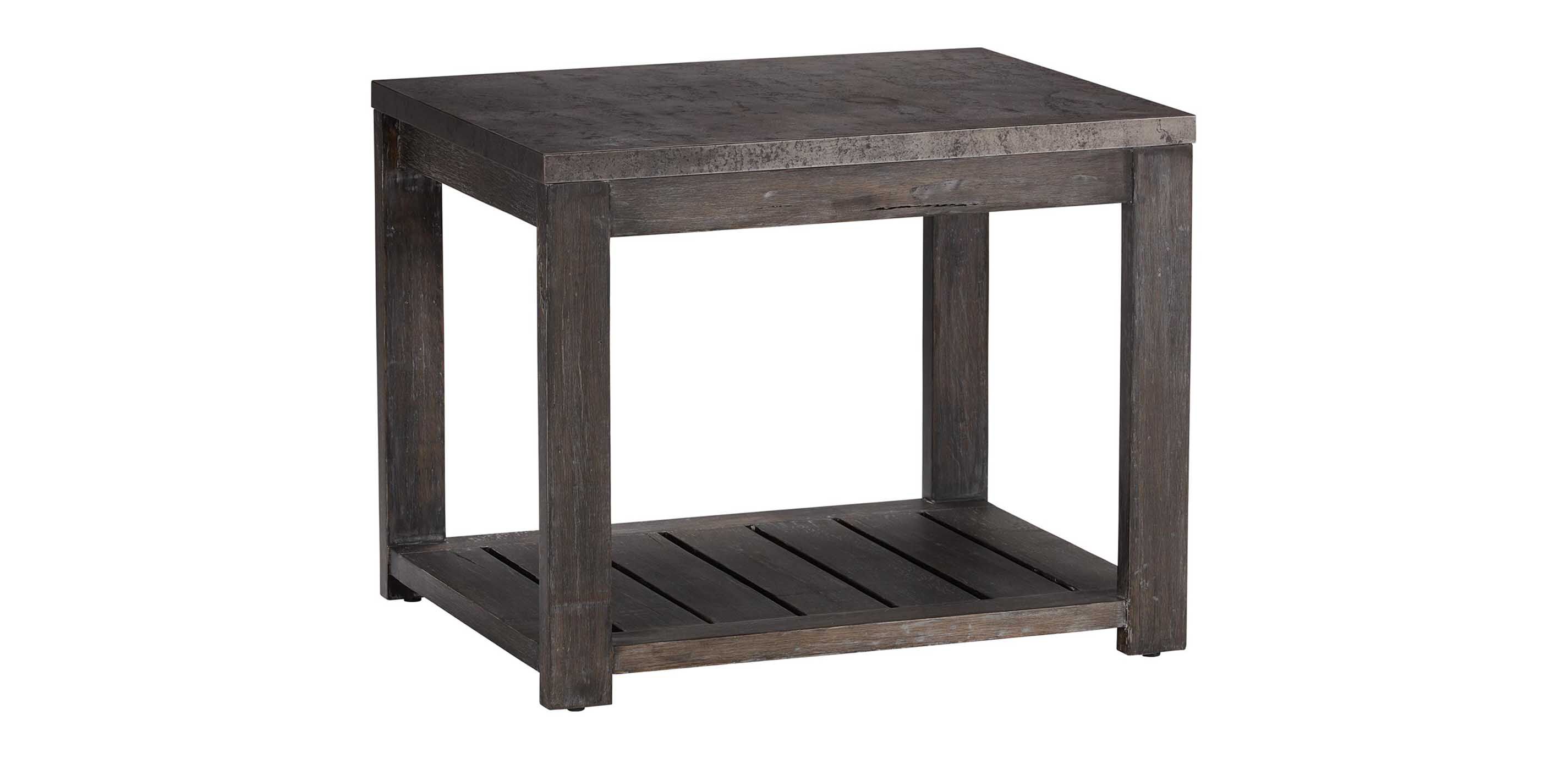 Gannett Metal-Top End Table_2