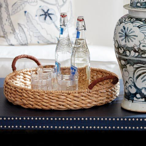 Apina Seagrass Round Tray Product Tile Hover Image 432423