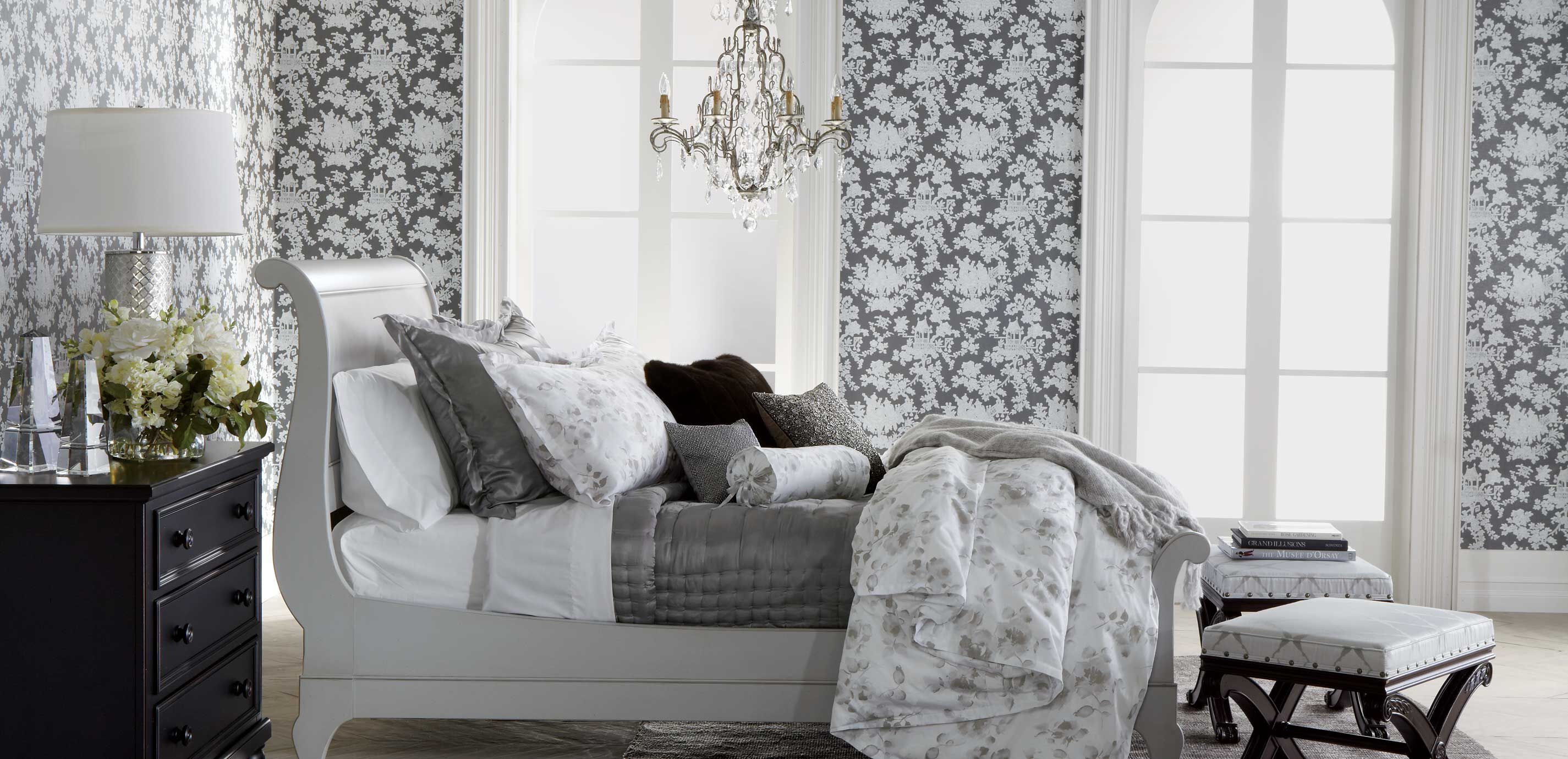 Ethan allen queen on sale sleigh bed