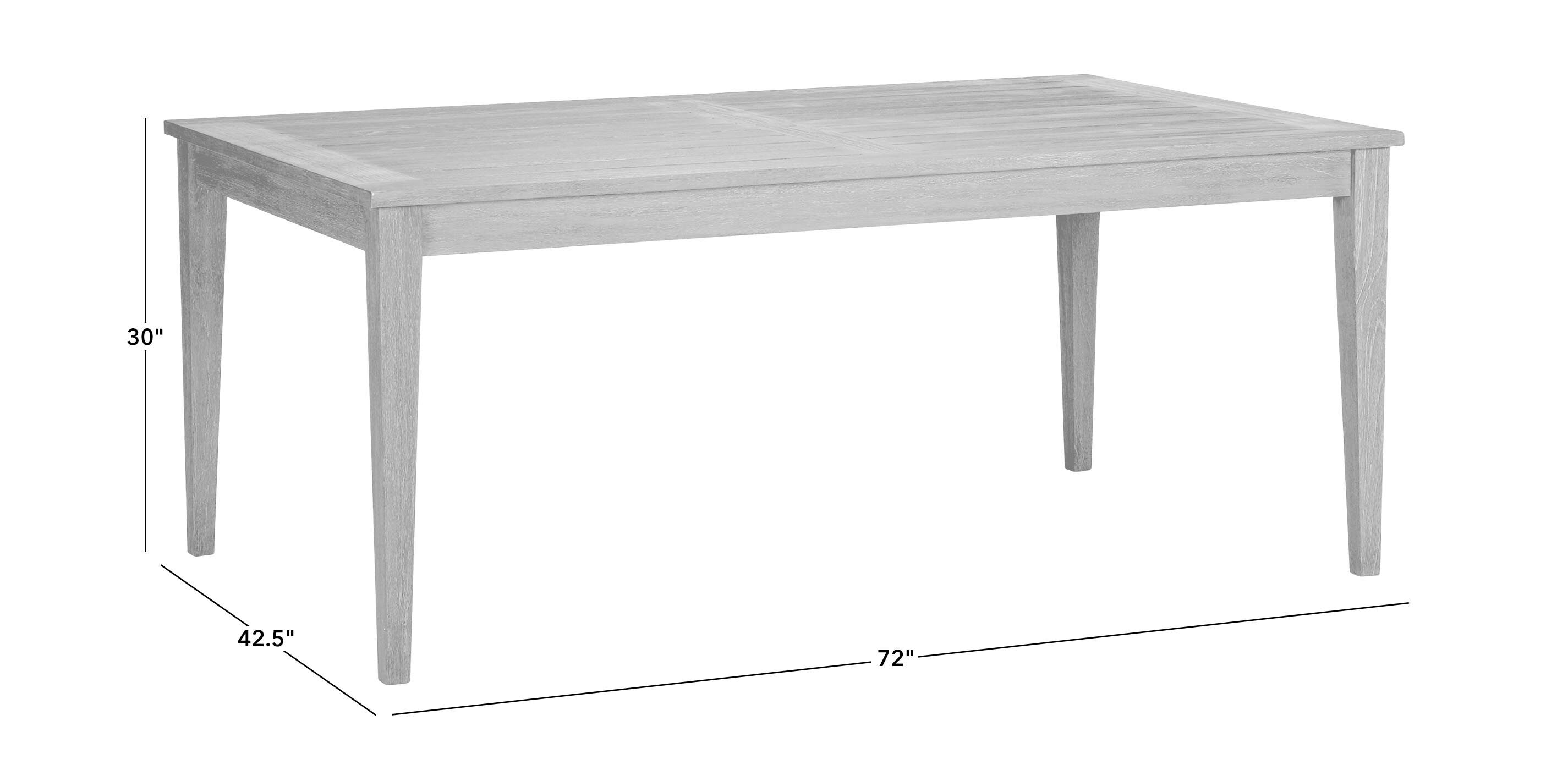 Bridgewater Cove Teak Dining Table_1