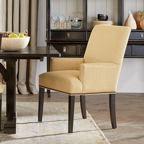 Arm Chairs Dining Armchairs Ethan Allen, Upholstered Dining Room Arm Chairs