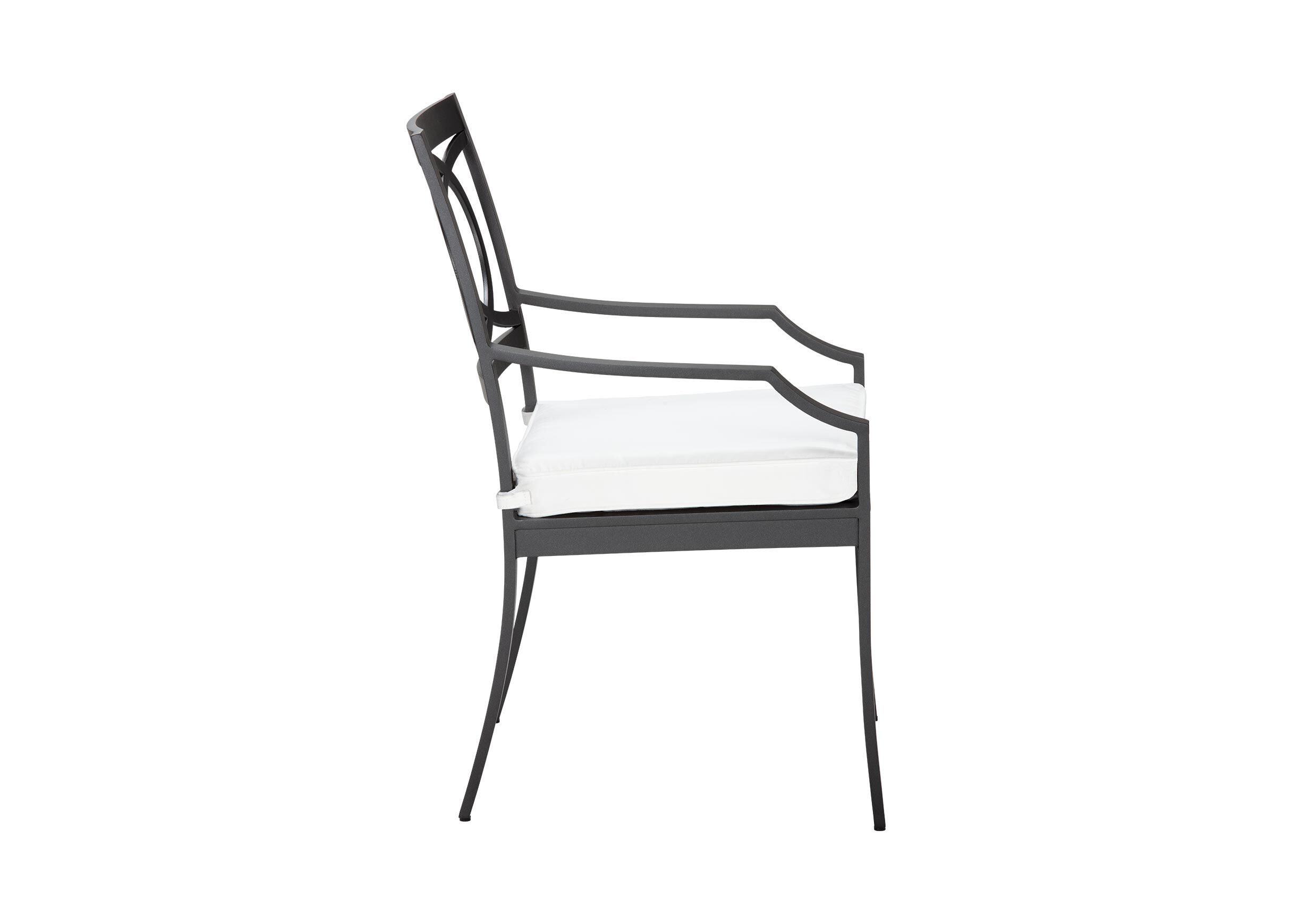 Nod Hill Aluminum Outdoor Dining Armchair Ethan Allen