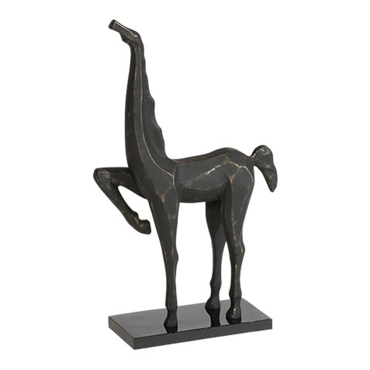 Cubist Black Horse